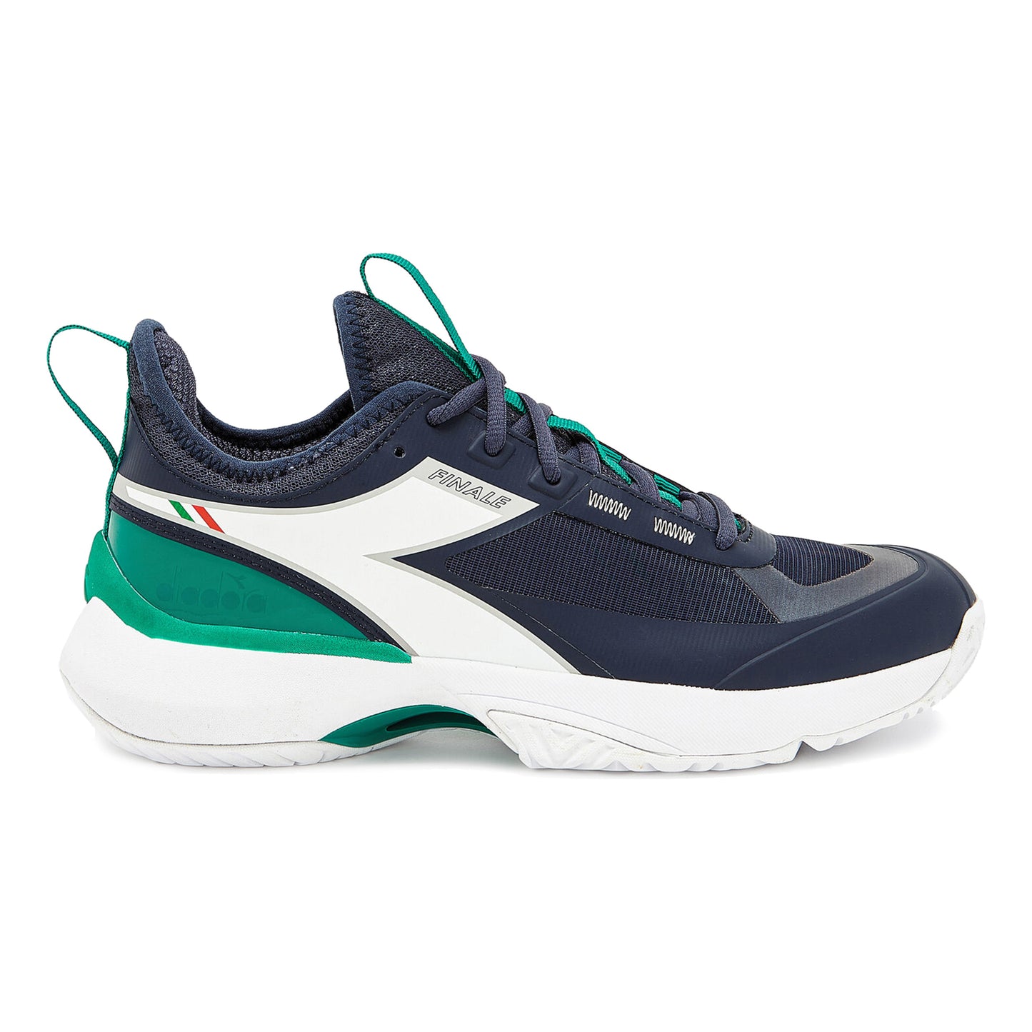 Diadora Finale Zapatilla todas las superficies Hombres - azul oscuro, blanco