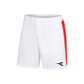 Icon Shorts Hombres - blanco, rosa