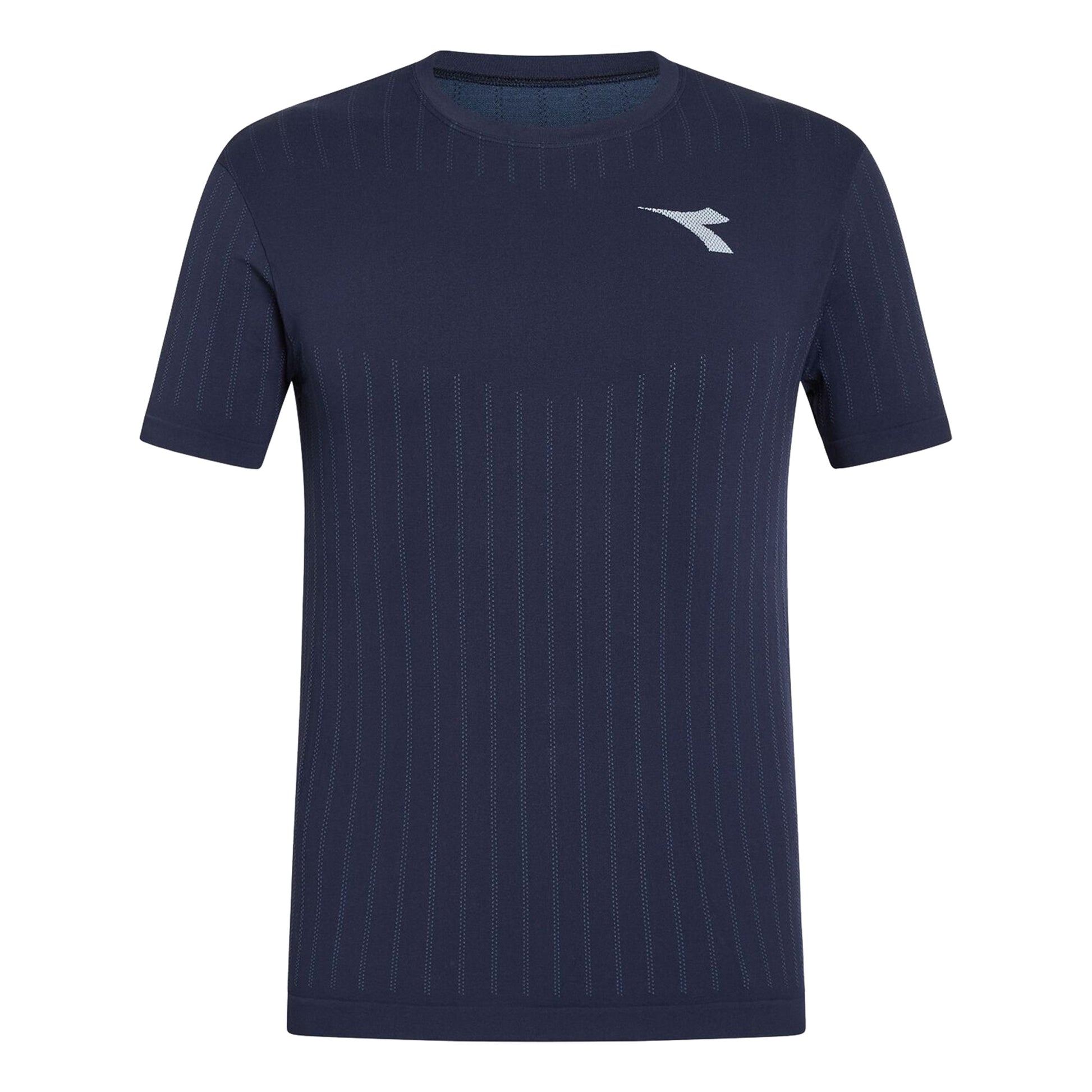 Diadora Icon Stratouno Camiseta De Manga Corta Hombres-Azul Oscuro