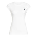 L. Camiseta De Manga Corta Mujeres-Blanco