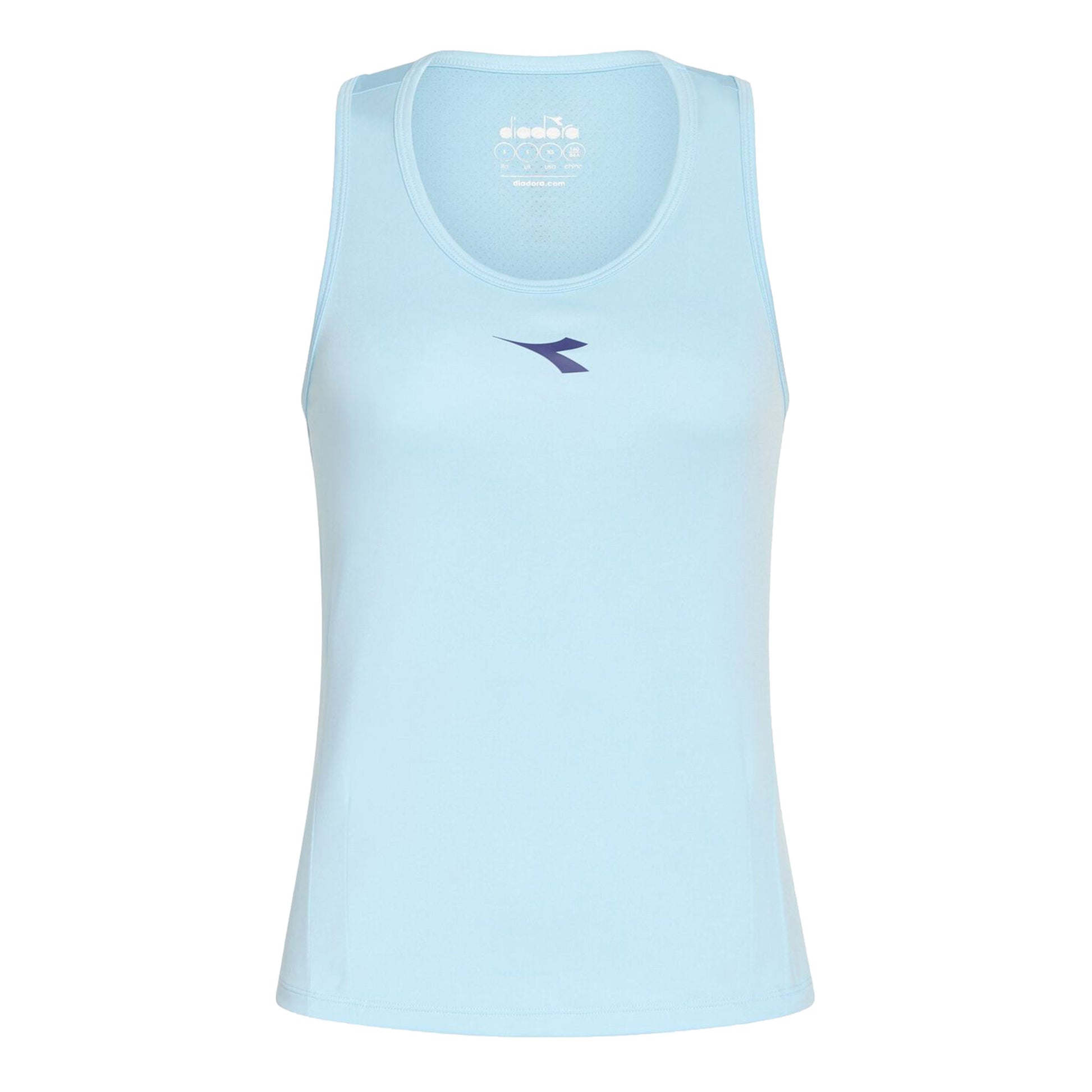 Diadora L. Core Camiseta De Tirantes Mujeres-Azul Claro