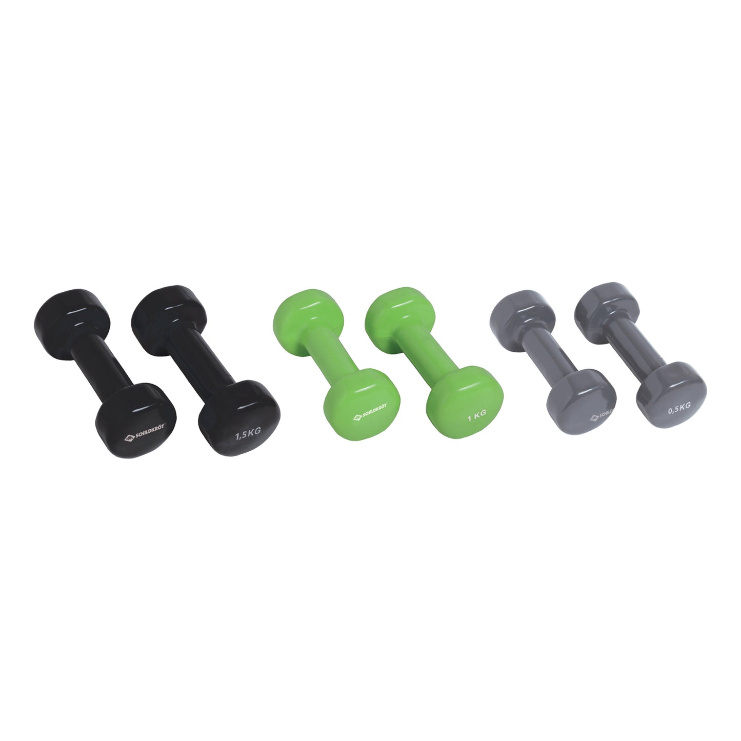 Schildkröt Fitness Vinyl Pesa Suave En Maleta-Gris,Negro