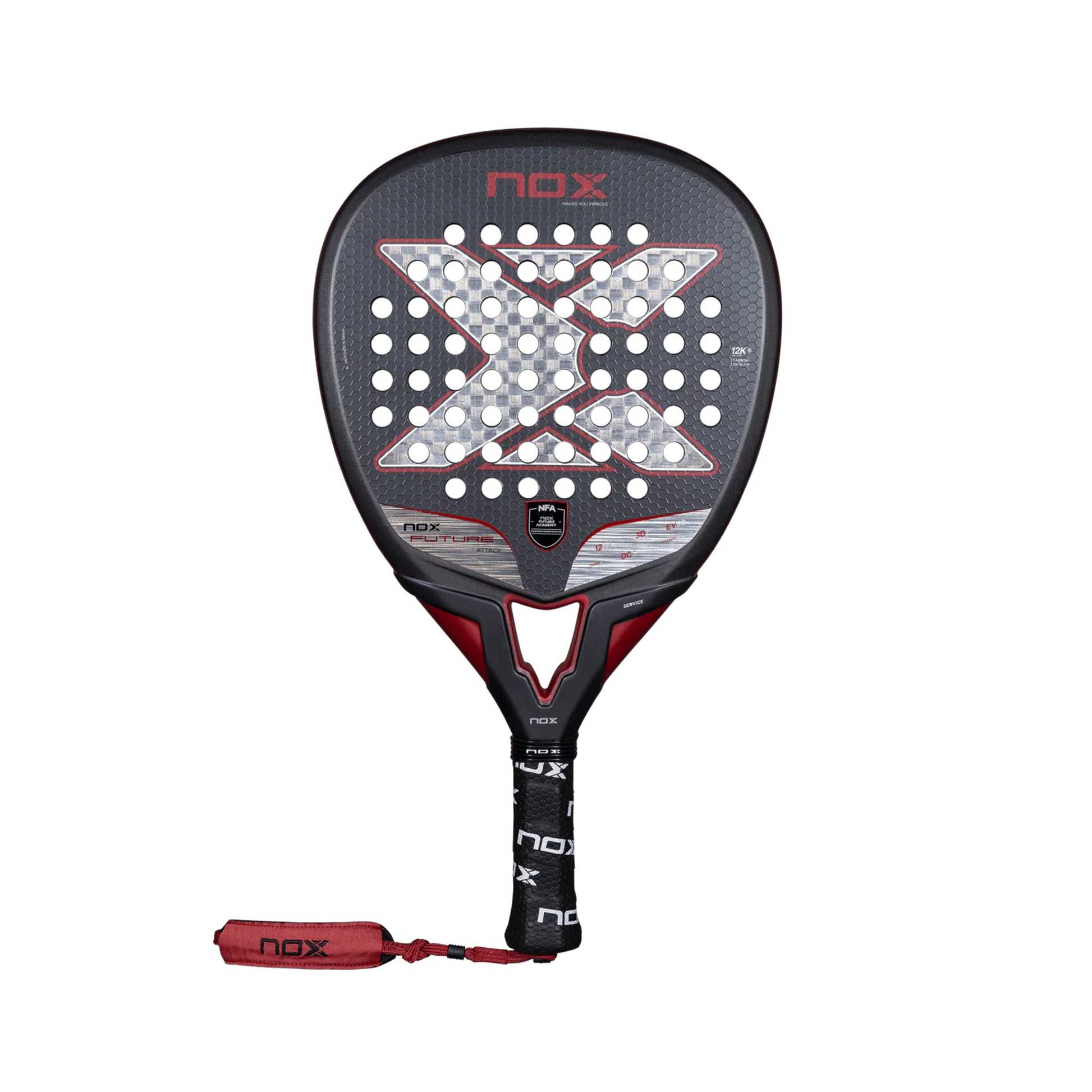 NOX Future 12K Alum Attack NFA Edition Pala de pádel