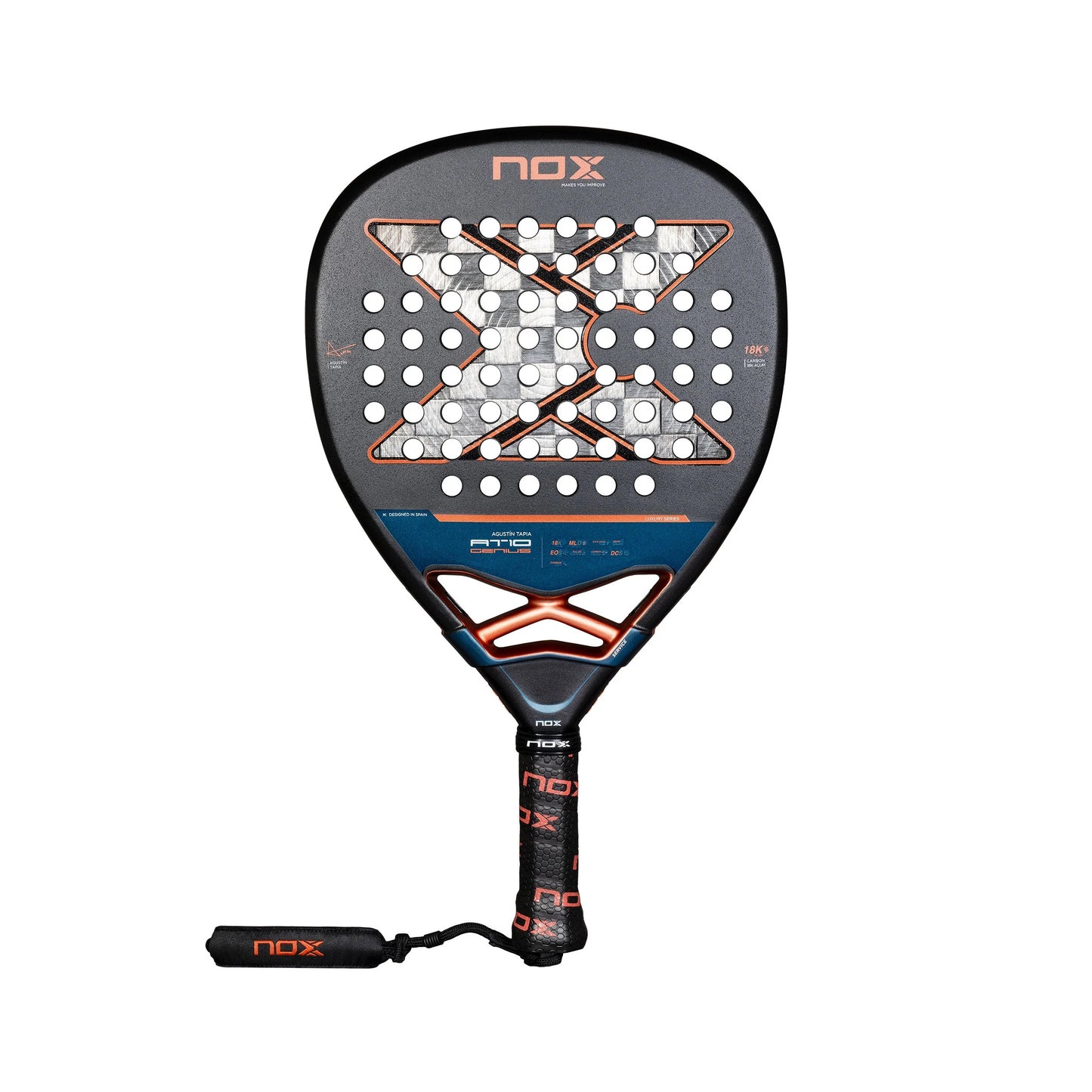 NOX AT10 Genius Attack 18K 2025 Pala de pádel