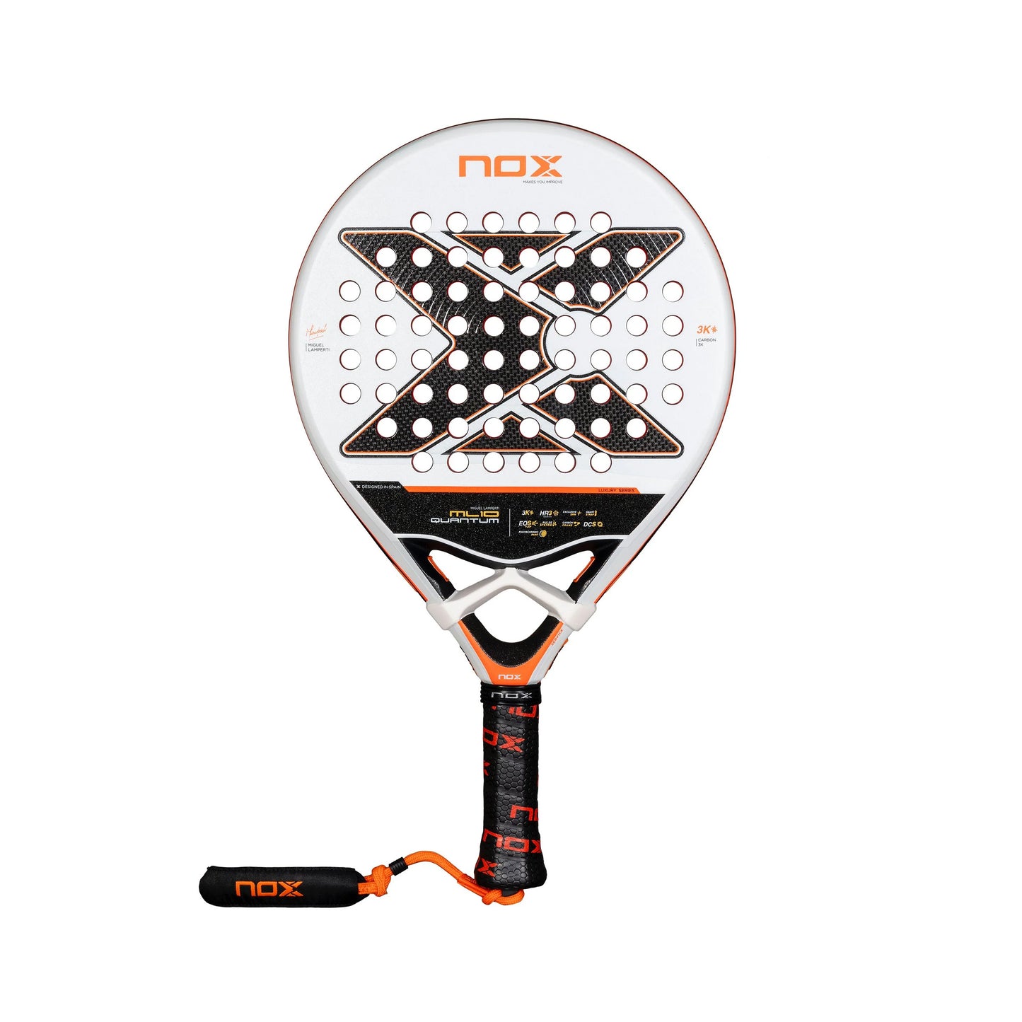 NOX ML10 QUANTUM 3K 2025 (Lamperti) Pala de pádel Raqueta de segunda mano