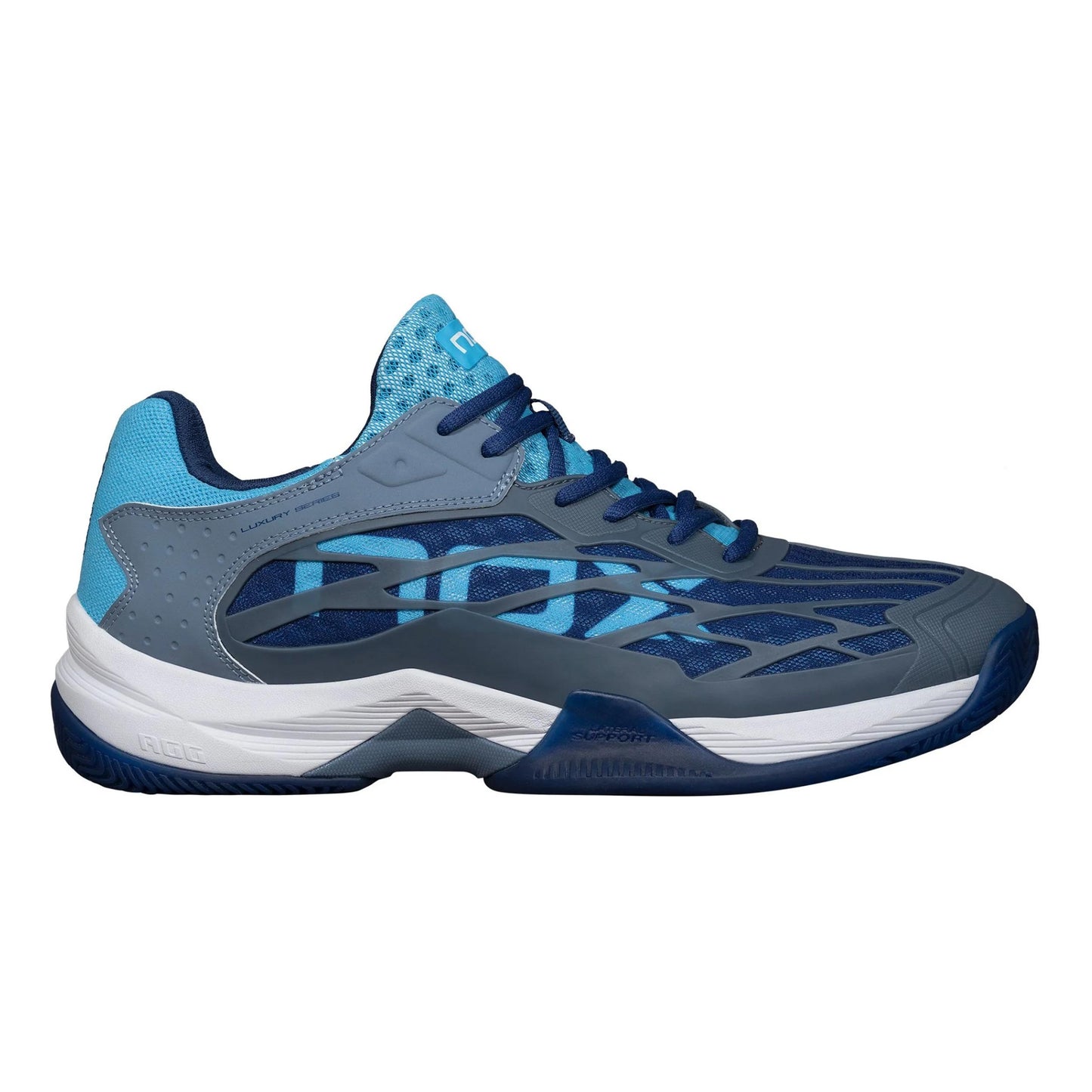 NOX AT10 LUX Zapatilla De Pádel-Azul Oscuro,Azul Claro