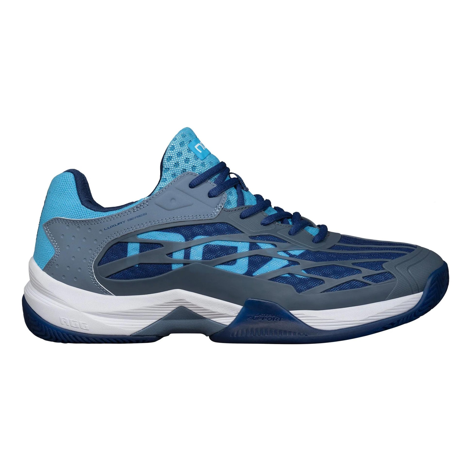 NOX AT10 LUX Zapatilla De Pádel-Azul Oscuro,Azul Claro