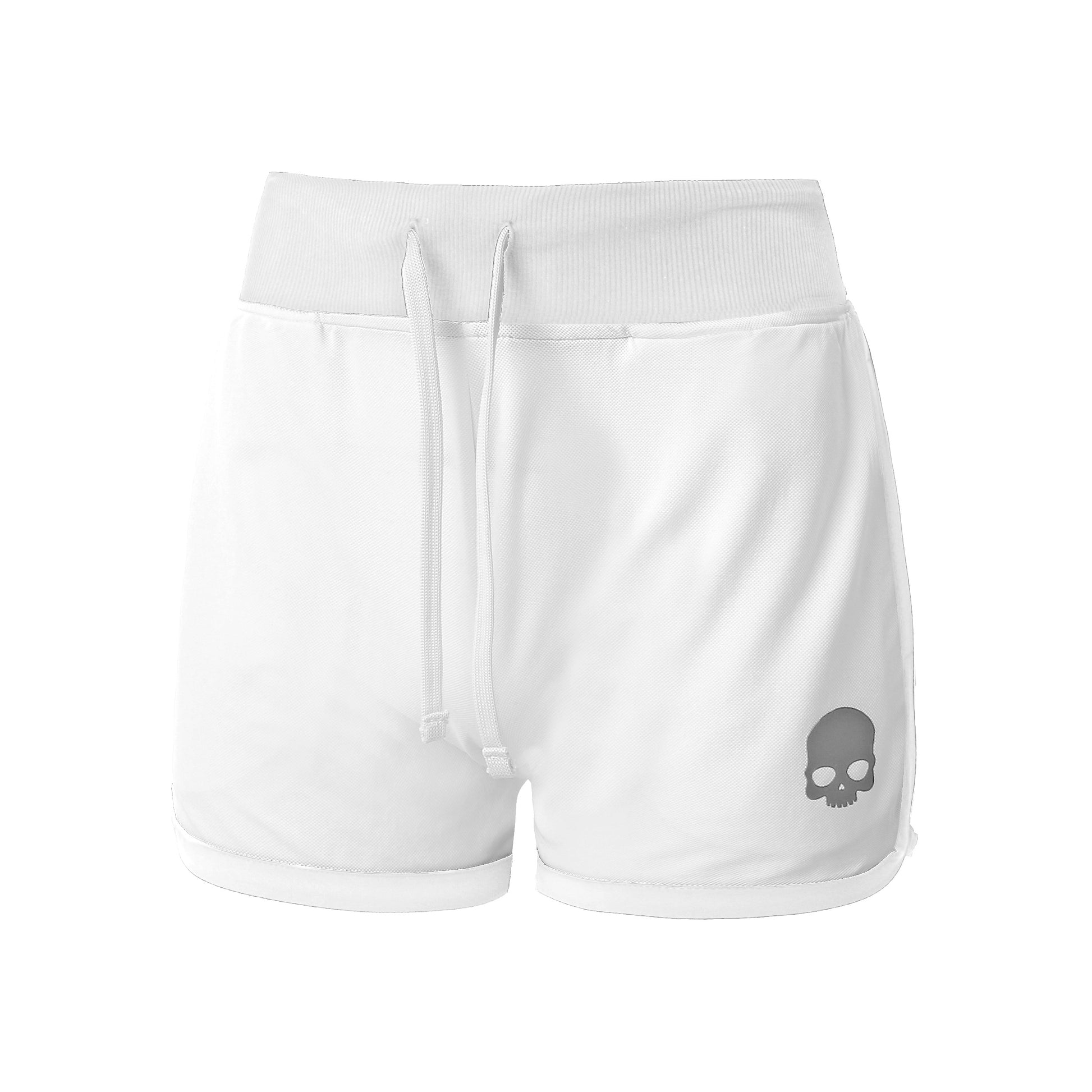 Hydrogen Shorts Mujeres-Blanco,Gris