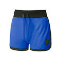 Tech Shorts Mujeres - azul, negro