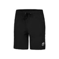 Tech Shorts Hombres-Negro,Plateado
