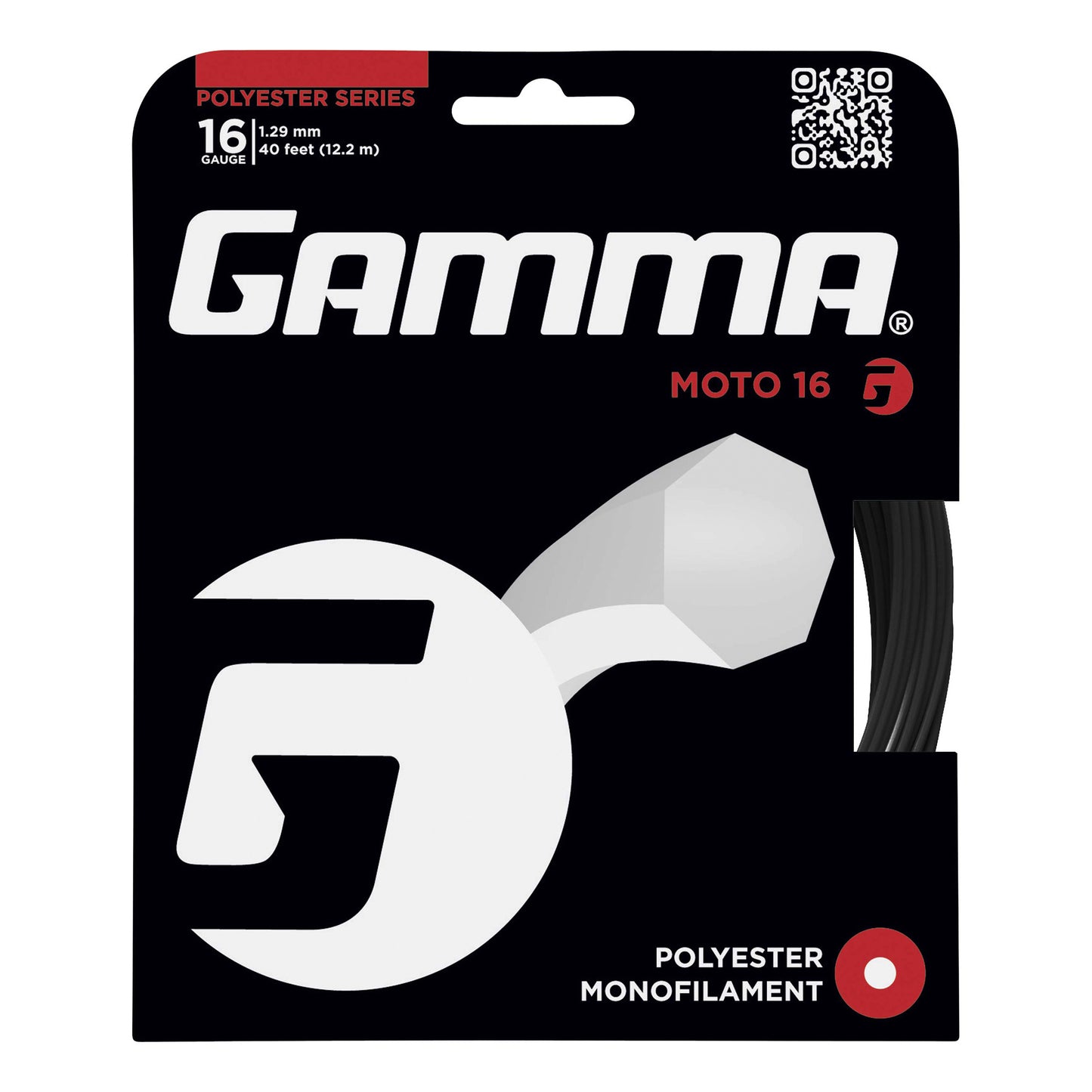 Gamma Moto Sets Individuales 12,2m-Negro