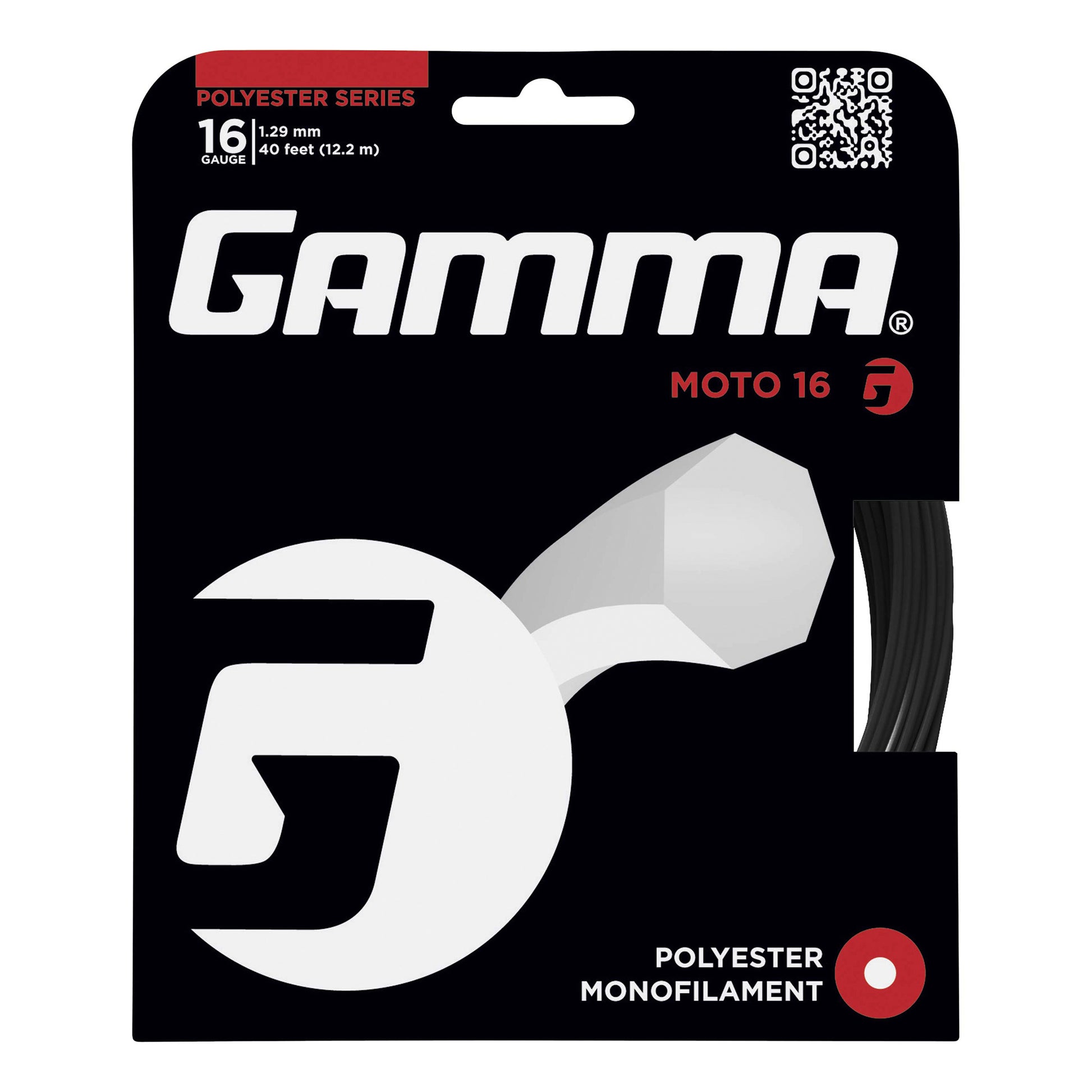 Gamma Moto Sets Individuales 12,2m-Negro