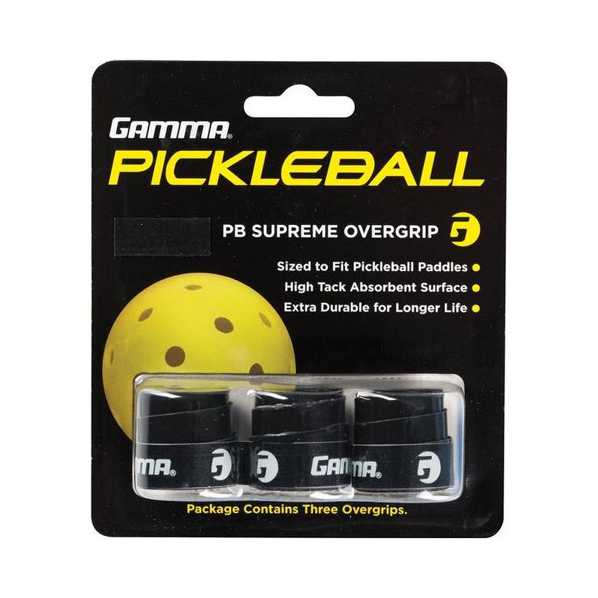 Gamma Pickleball Supreme-Negro
