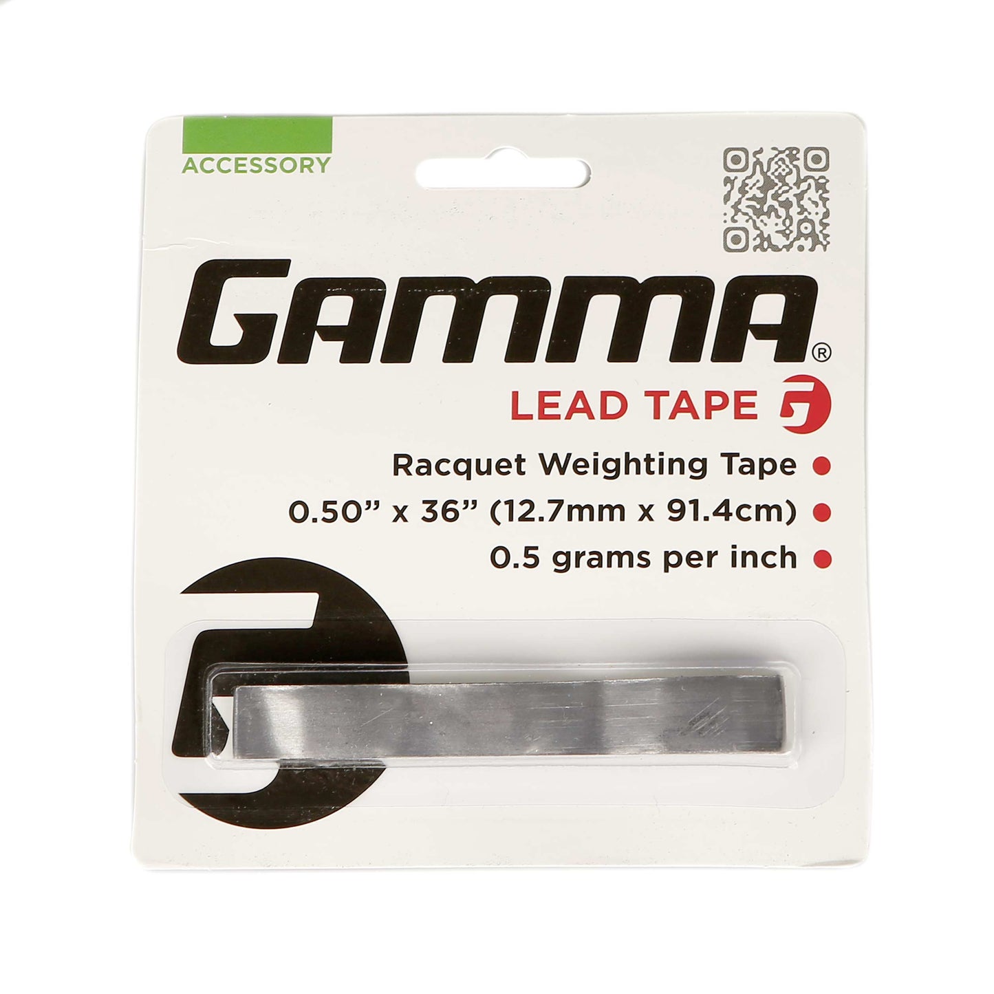 Gamma Cinta De Plomo Pack De 2 12,7mm-Plateado