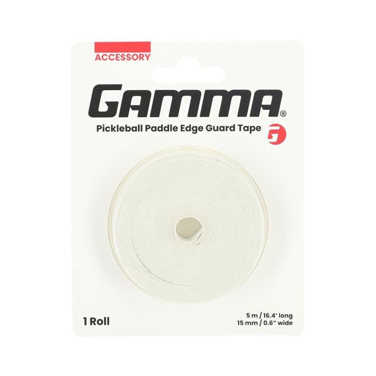 Gamma Cinta De Protección Del Marco De Pickleball-Blanco
