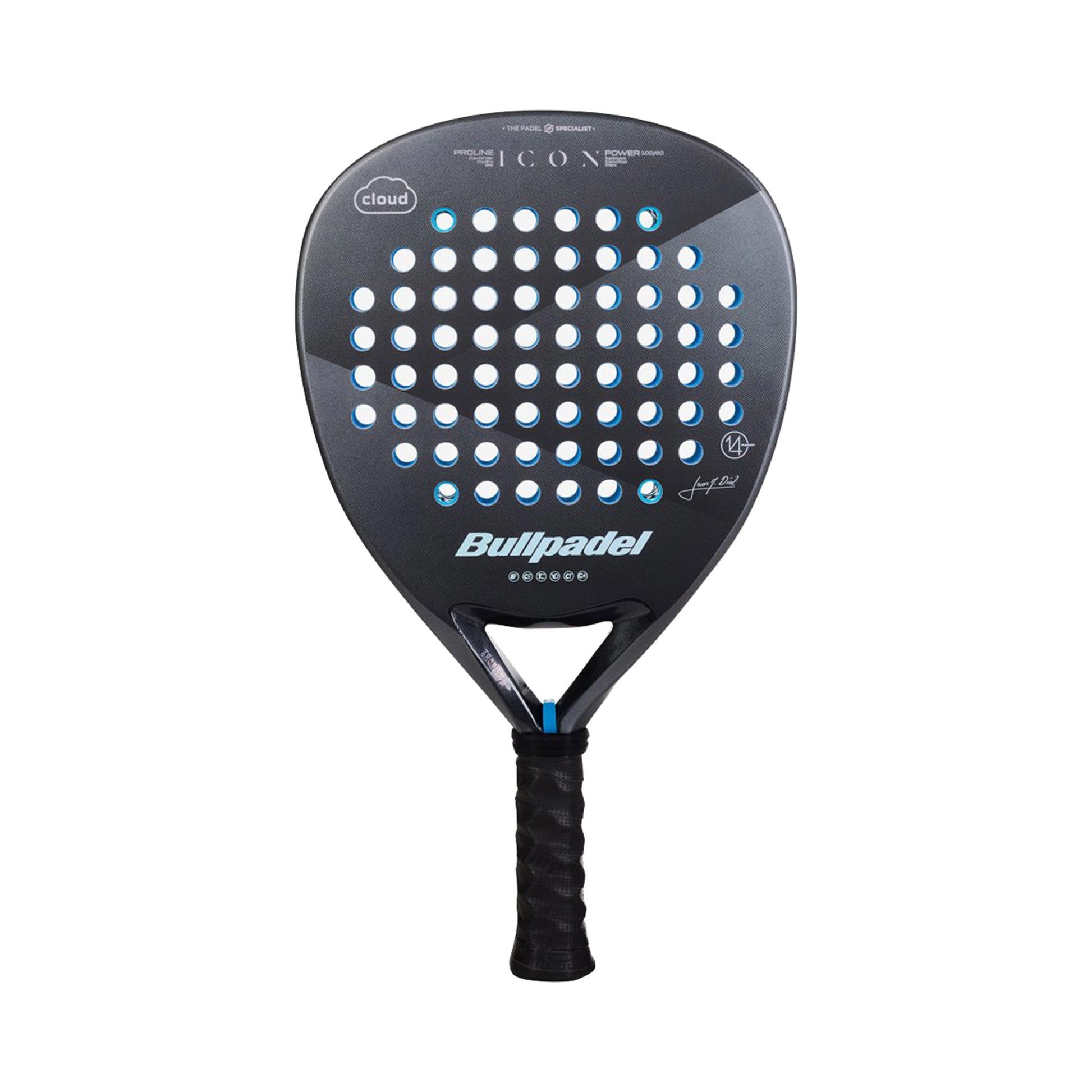 Bullpadel Icon Cloud 25 Pala de pádel Raqueta de segunda mano