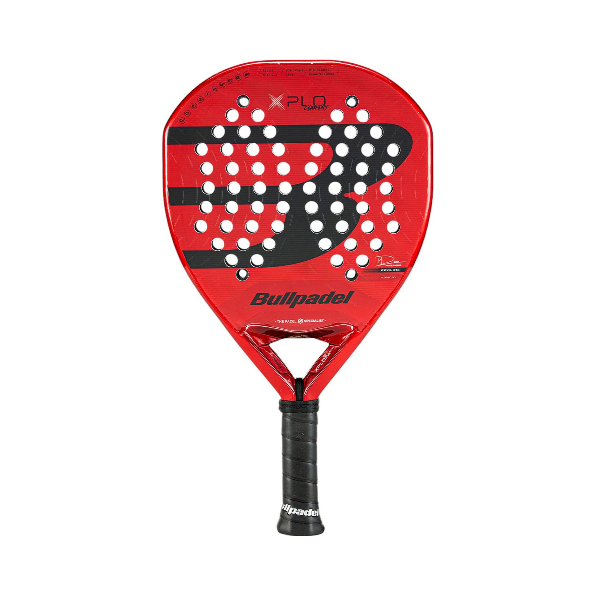 Bullpadel XPLO Comfort 25 Pala de pádel Raqueta de segunda mano