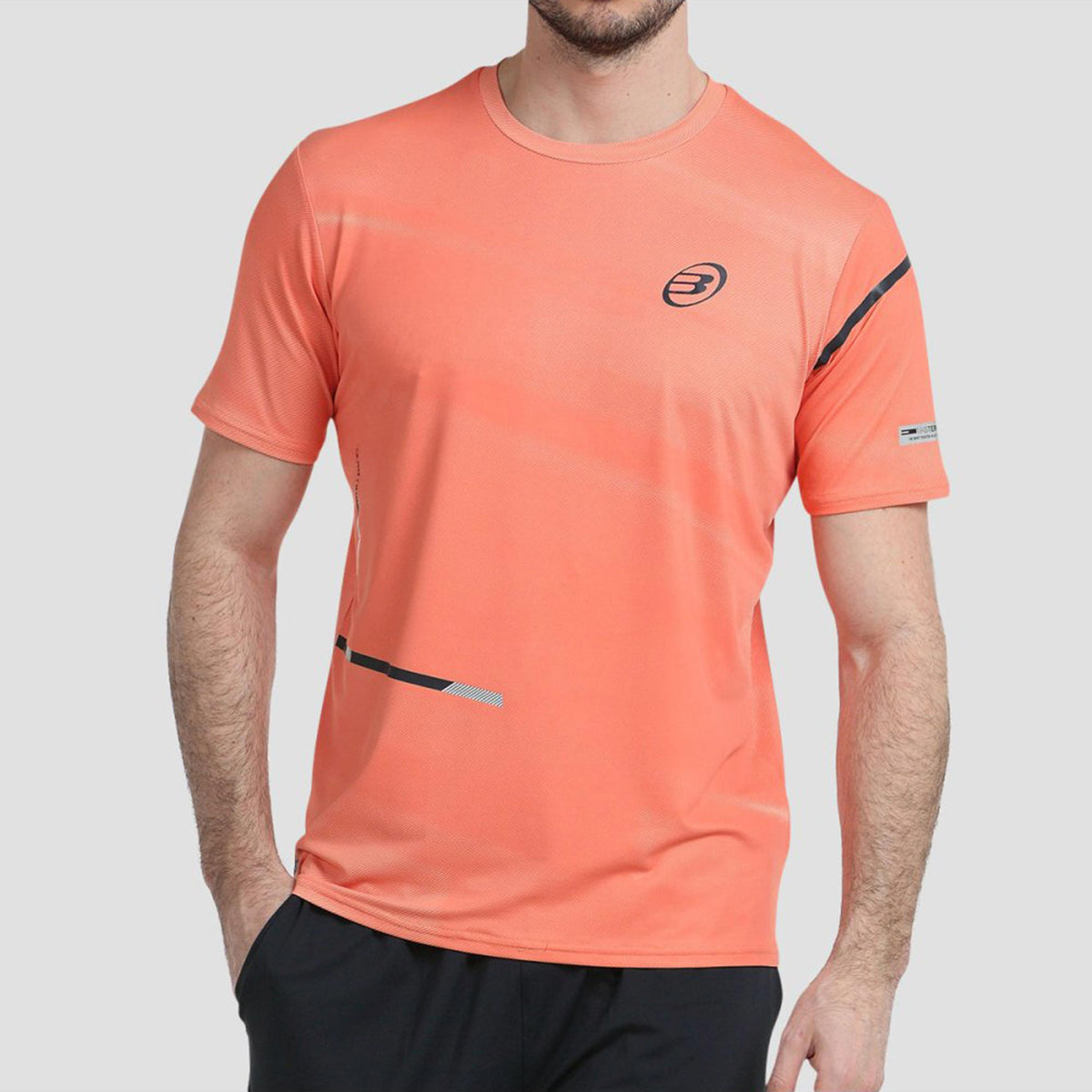Bullpadel Adula Camiseta de manga corta Hombres - coral,