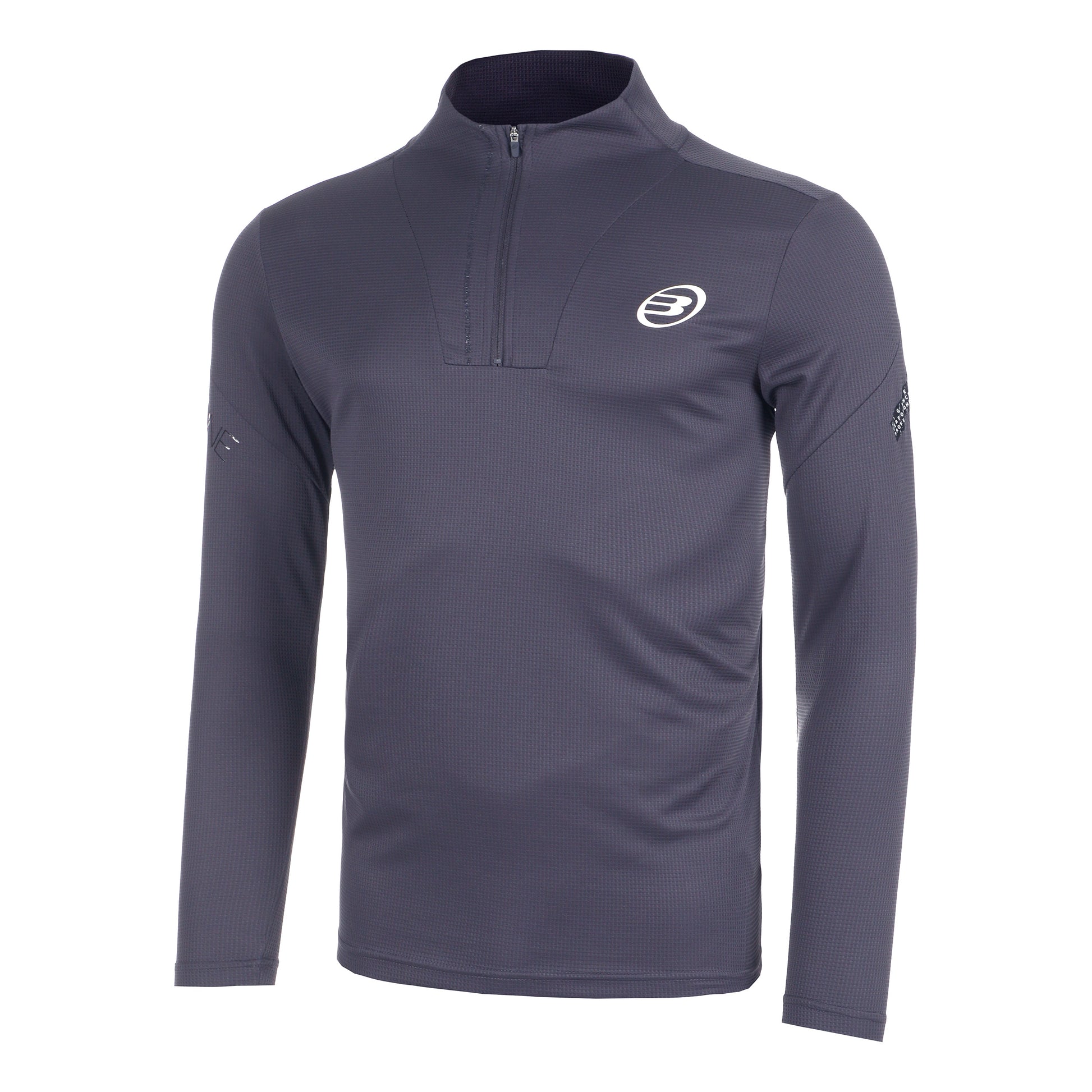 Bullpadel Nidio Camiseta de manga larga Hombres - azul-gris,