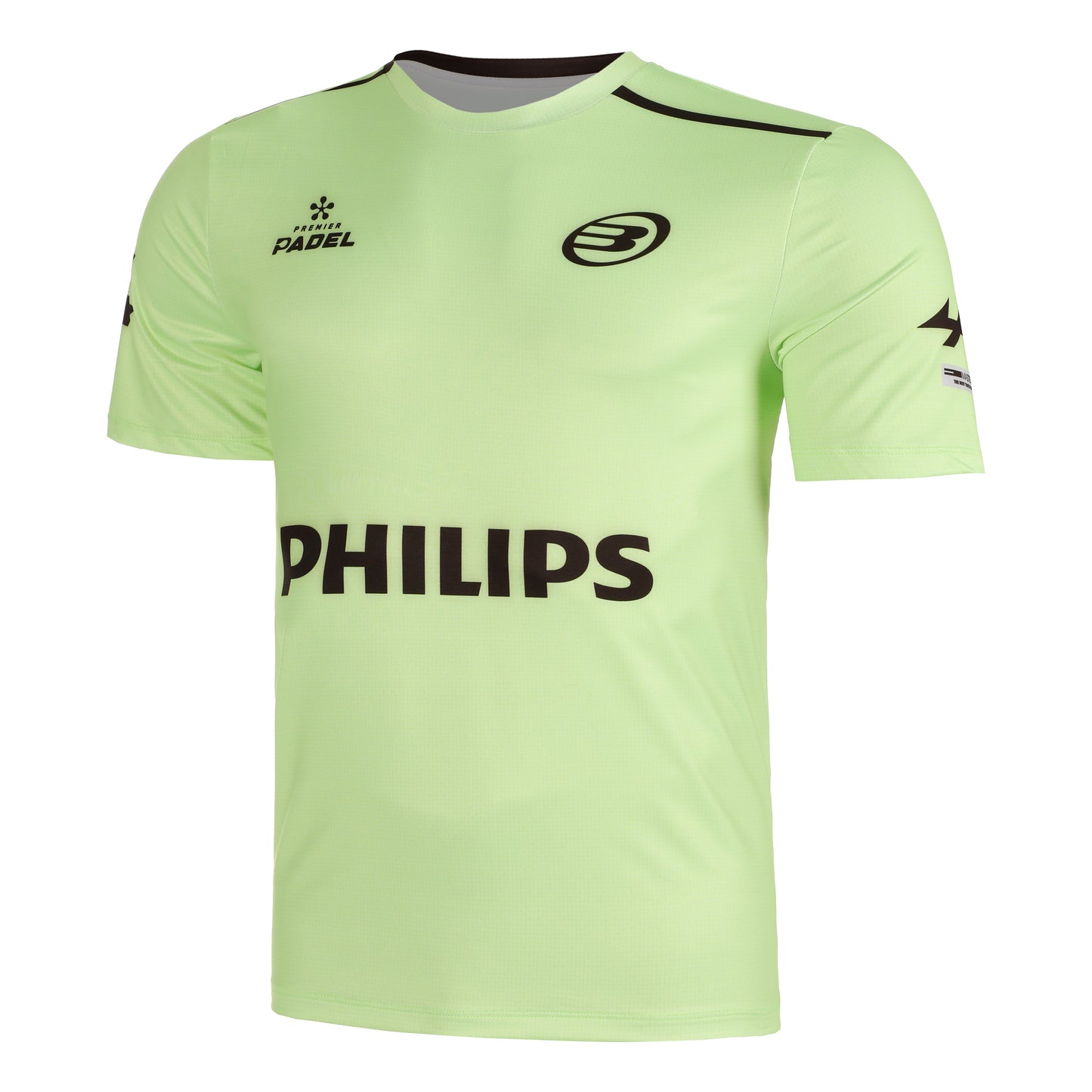 Bullpadel Acilo-Di Nenno Camiseta De Manga Corta Hombres-Amarillo Neón
