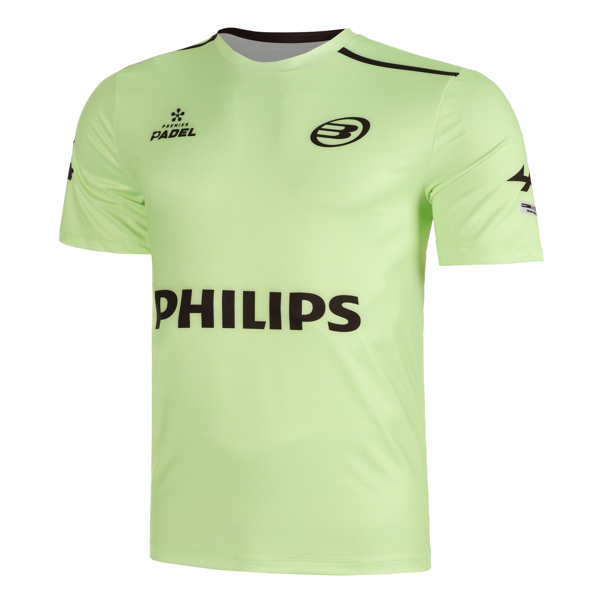Bullpadel Acilo-Di Nenno Camiseta De Manga Corta Hombres-Amarillo Neón