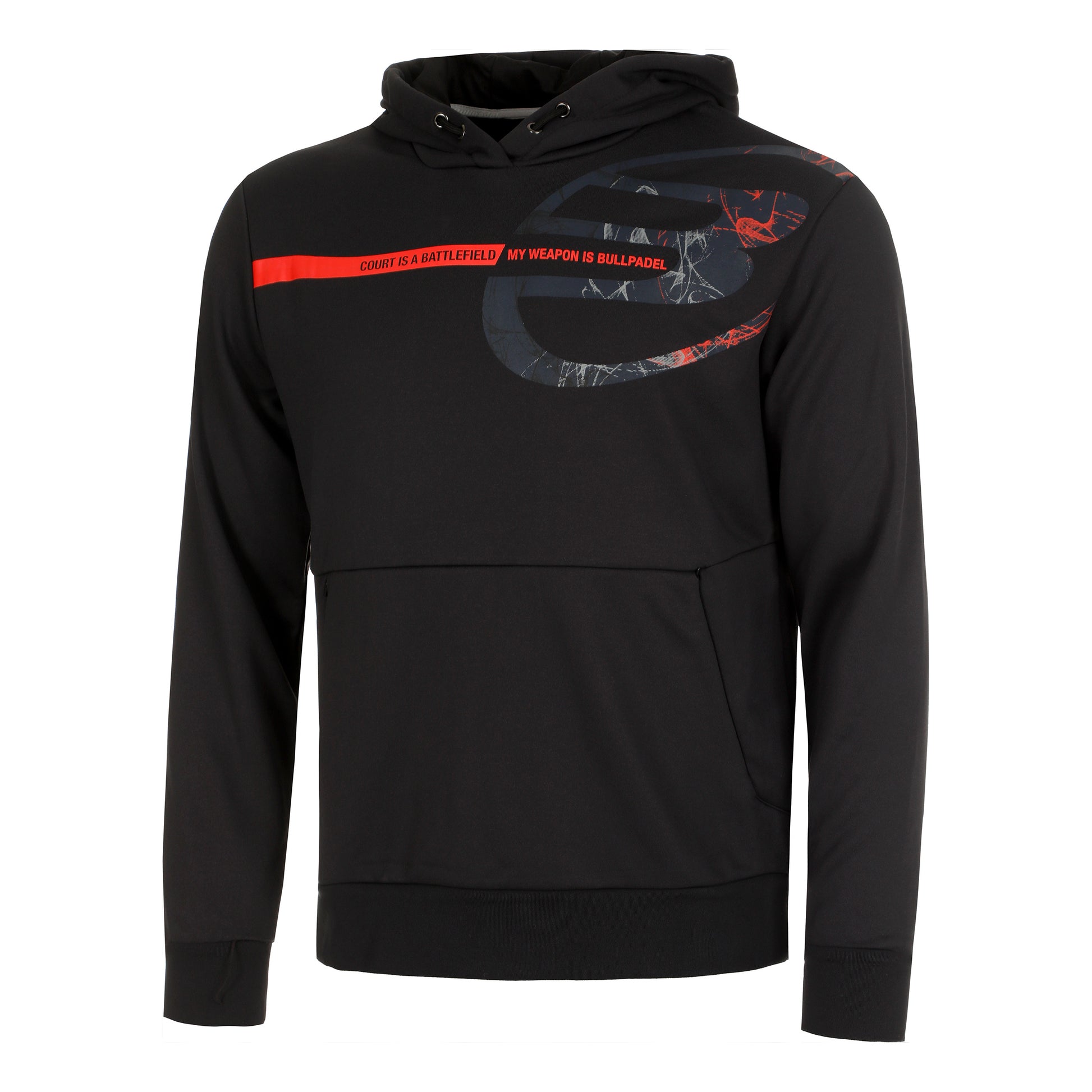 Bullpadel Baiona Sudadera Con Capucha Hombres-Antracita