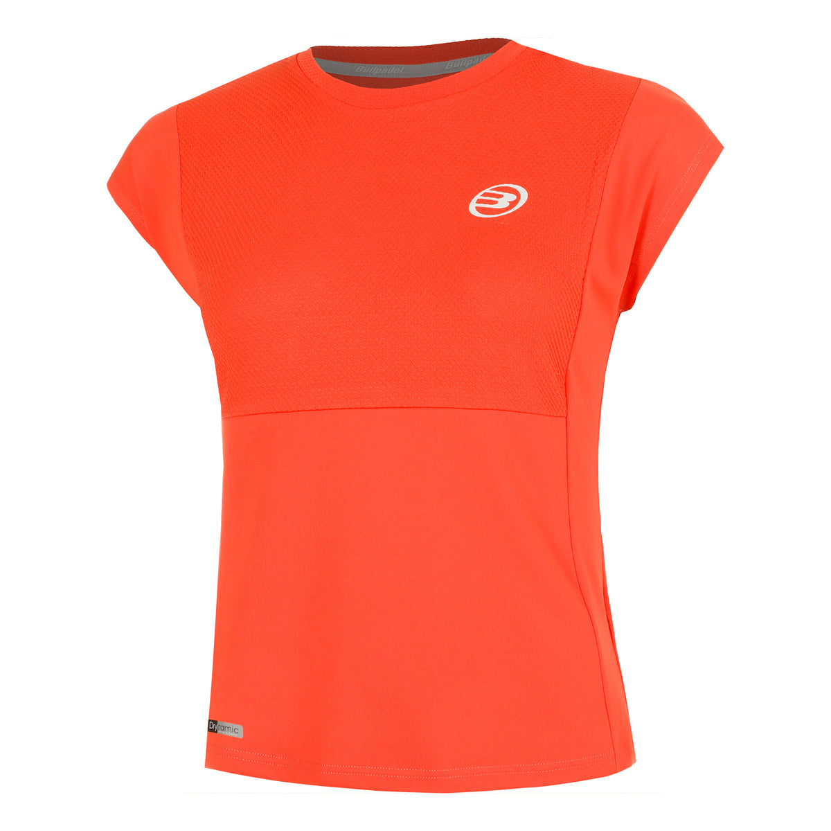 Bullpadel Portas Camiseta De Manga Corta Mujeres-Rojo
