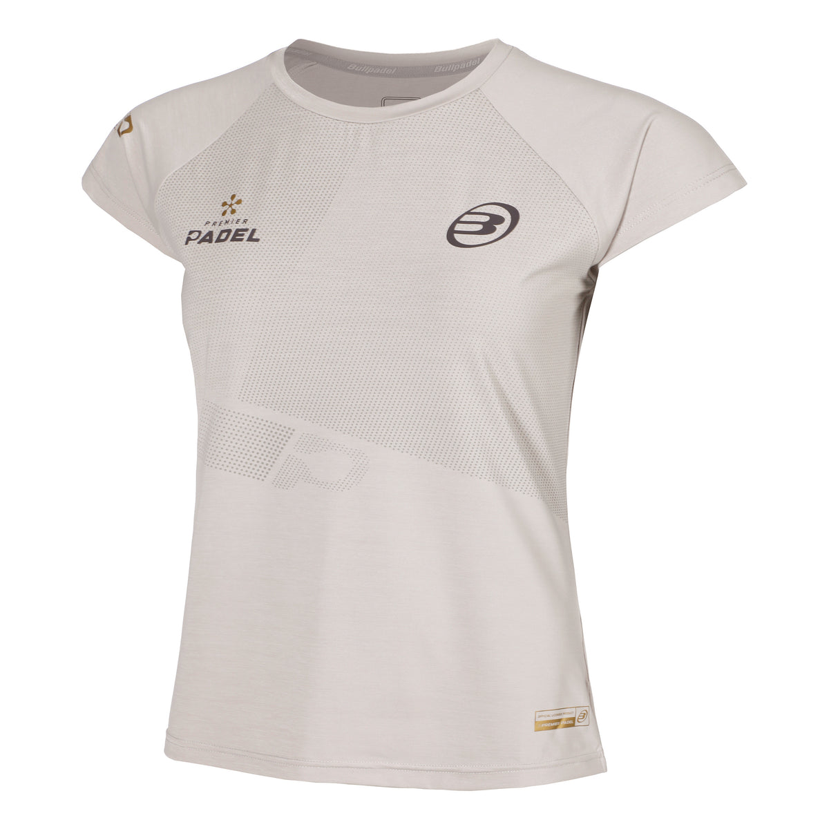 Bullpadel Afore Camiseta De Manga Corta Mujeres-Gris