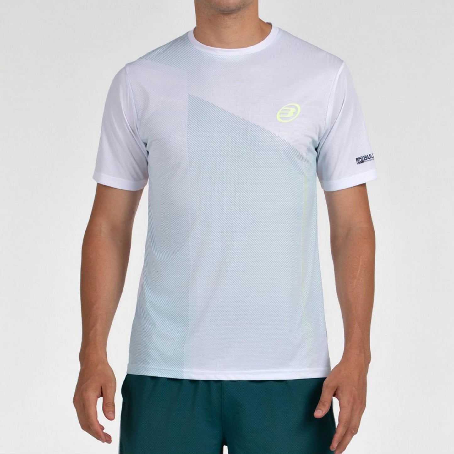 Bullpadel Lagar Camiseta De Manga Corta Hombres-Blanco