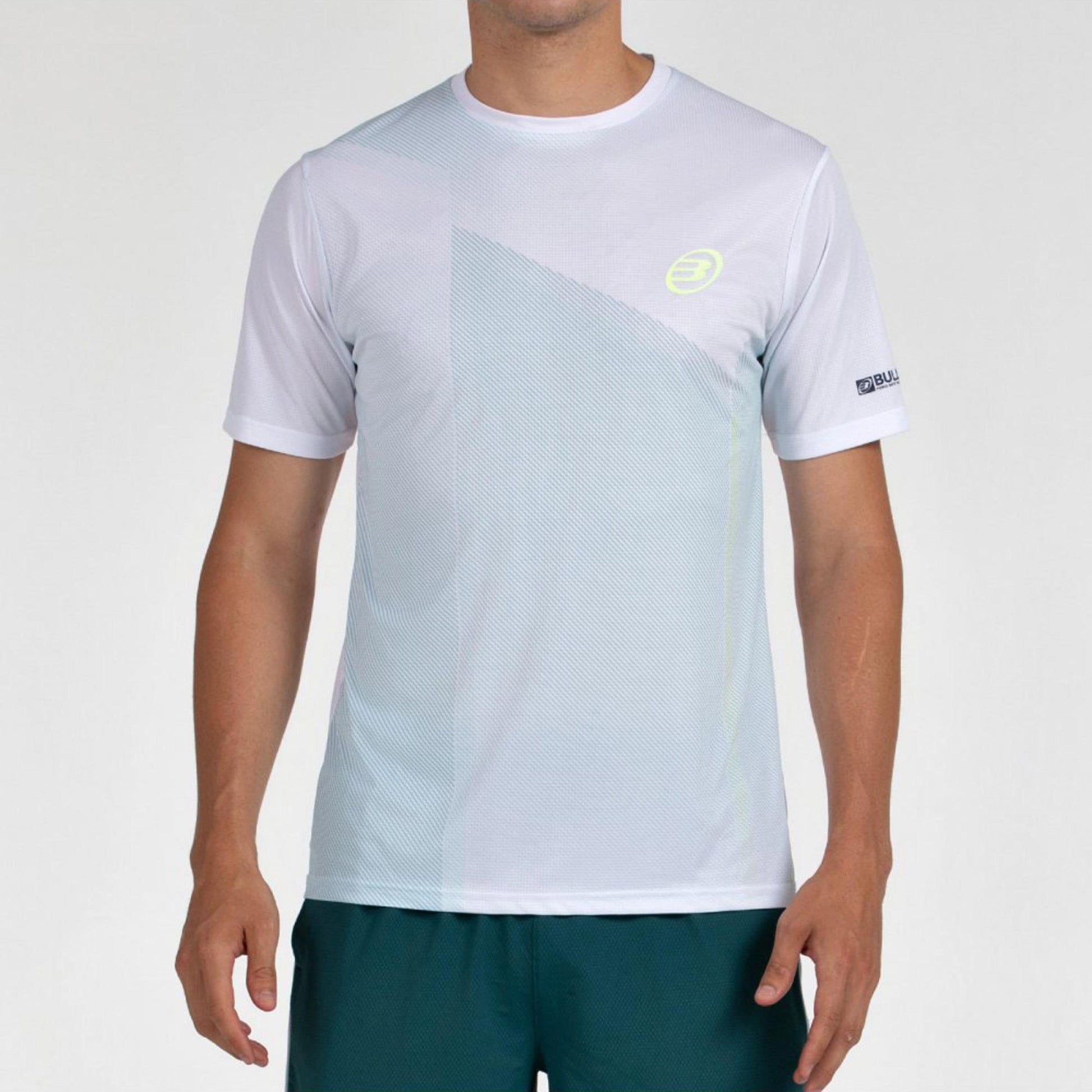 Bullpadel Lagar Camiseta De Manga Corta Hombres-Blanco