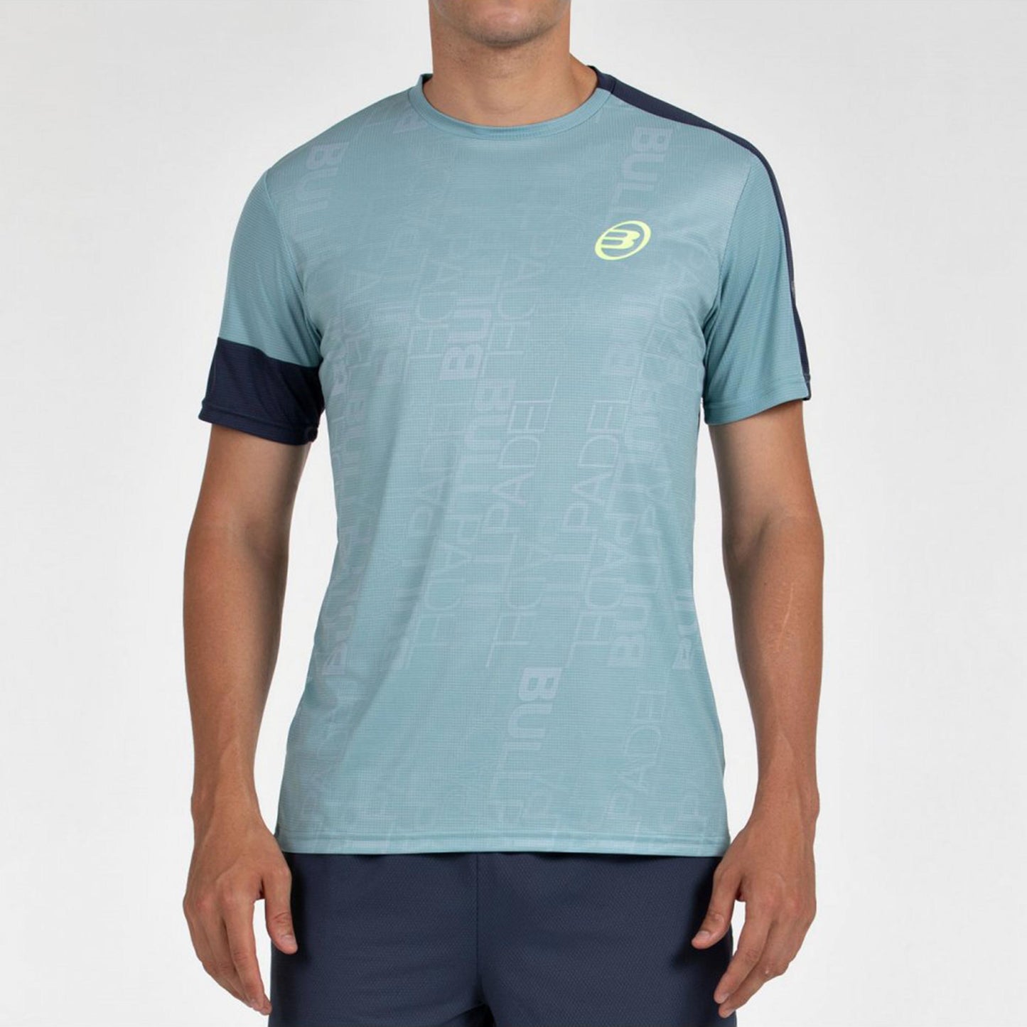 Bullpadel Leido Camiseta De Manga Corta Hombres-Verde