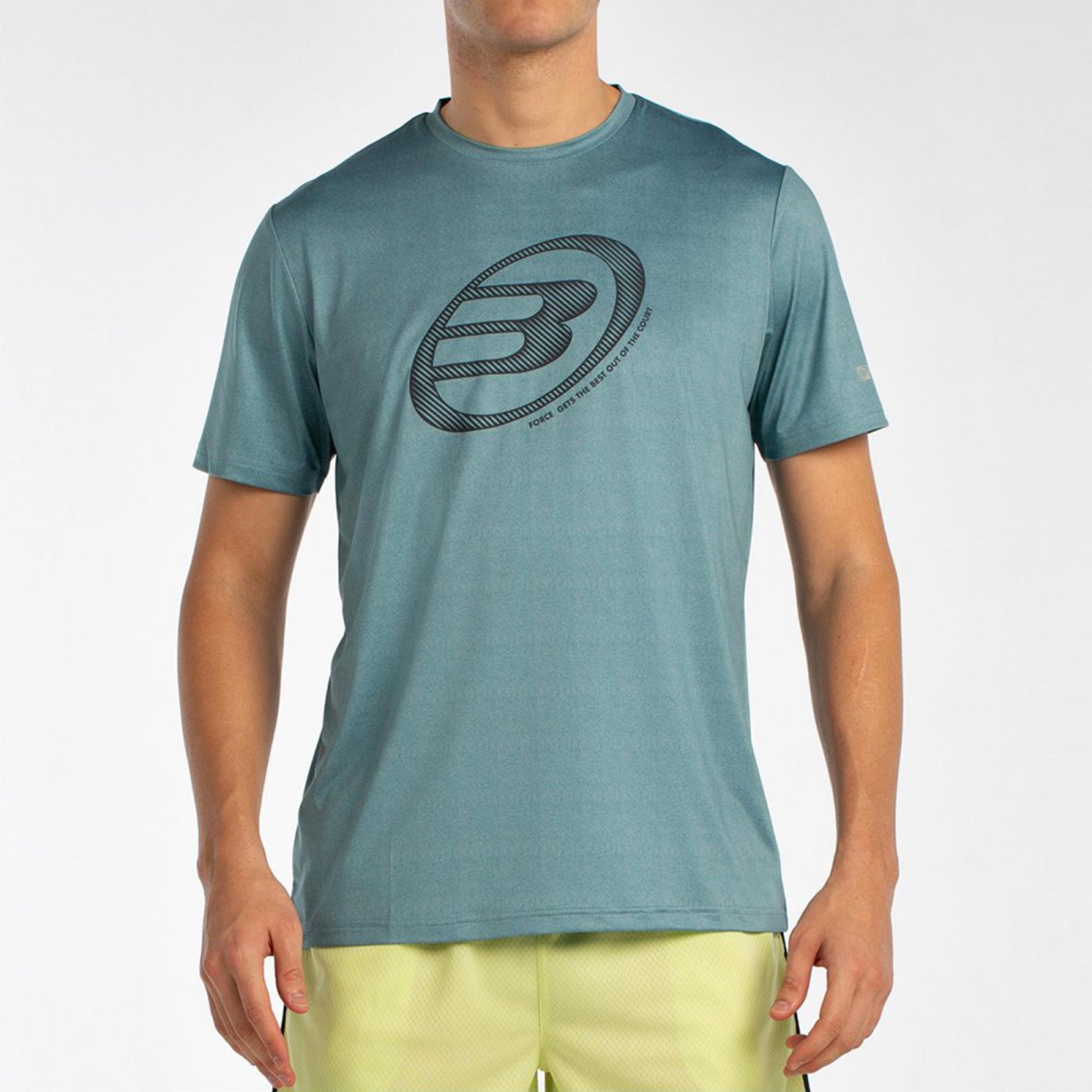 Bullpadel Lande Camiseta De Manga Corta Hombres-Gris