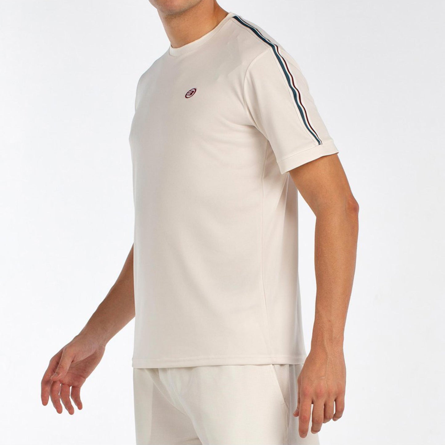 Bullpadel Alder Camiseta De Manga Corta Hombres-Crema