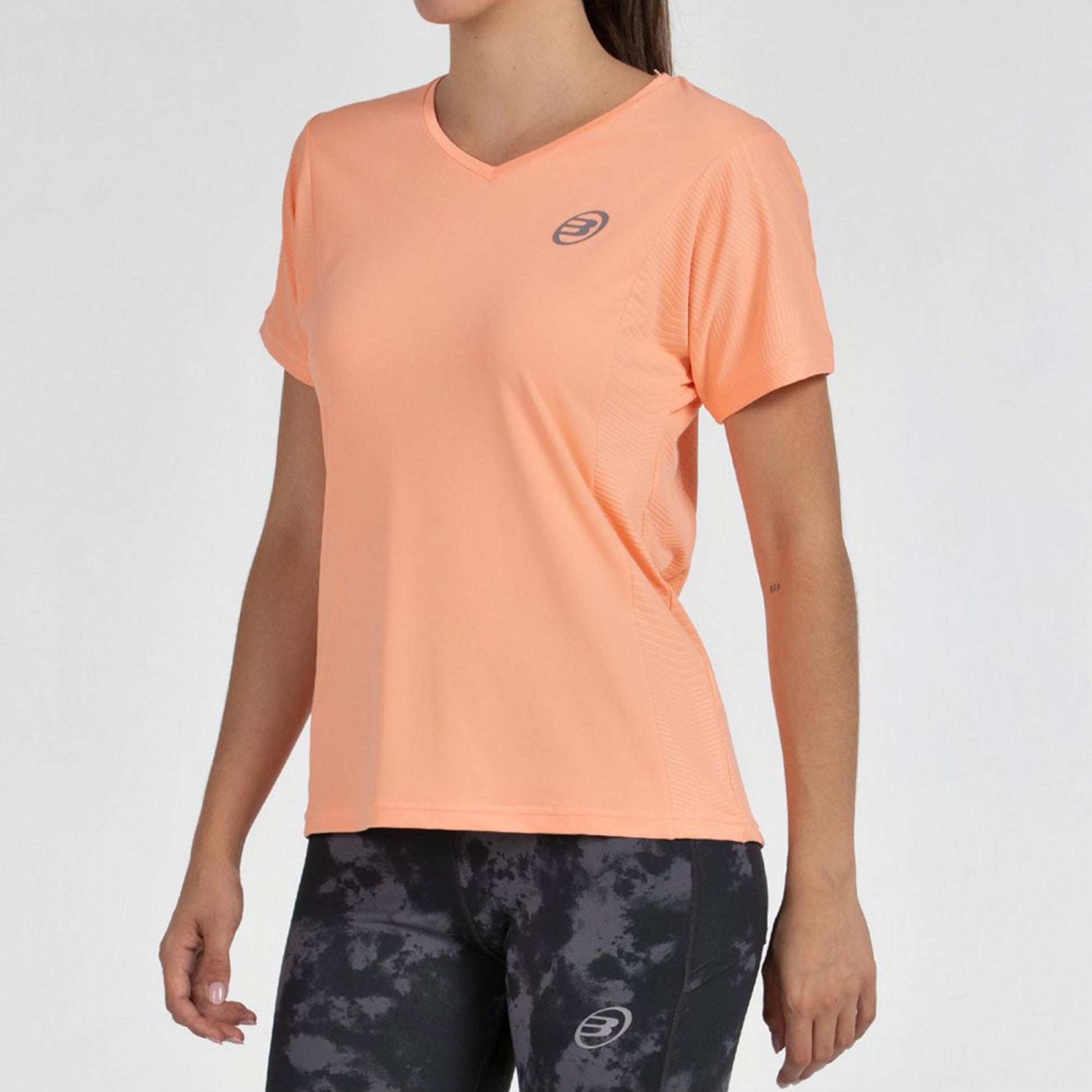 Bullpadel Eches Camiseta De Manga Corta Mujeres-Albaricoque