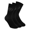 Calcetines De Tenis Pack De 3-Negro