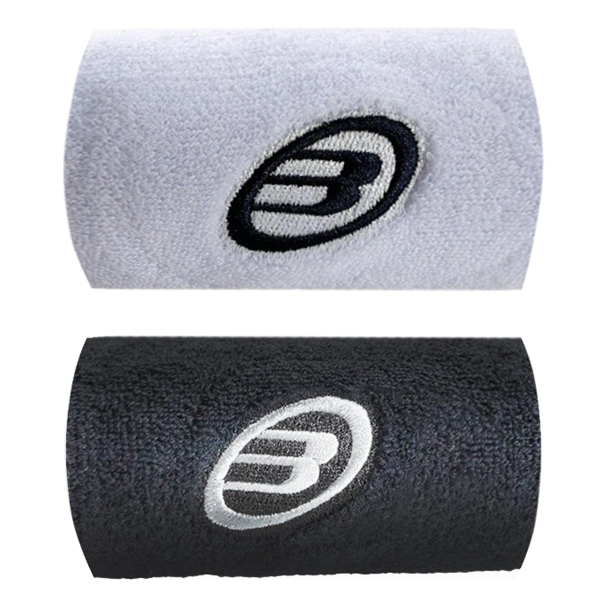 Bullpadel Cinta para sudor Hombres-blanco,negro