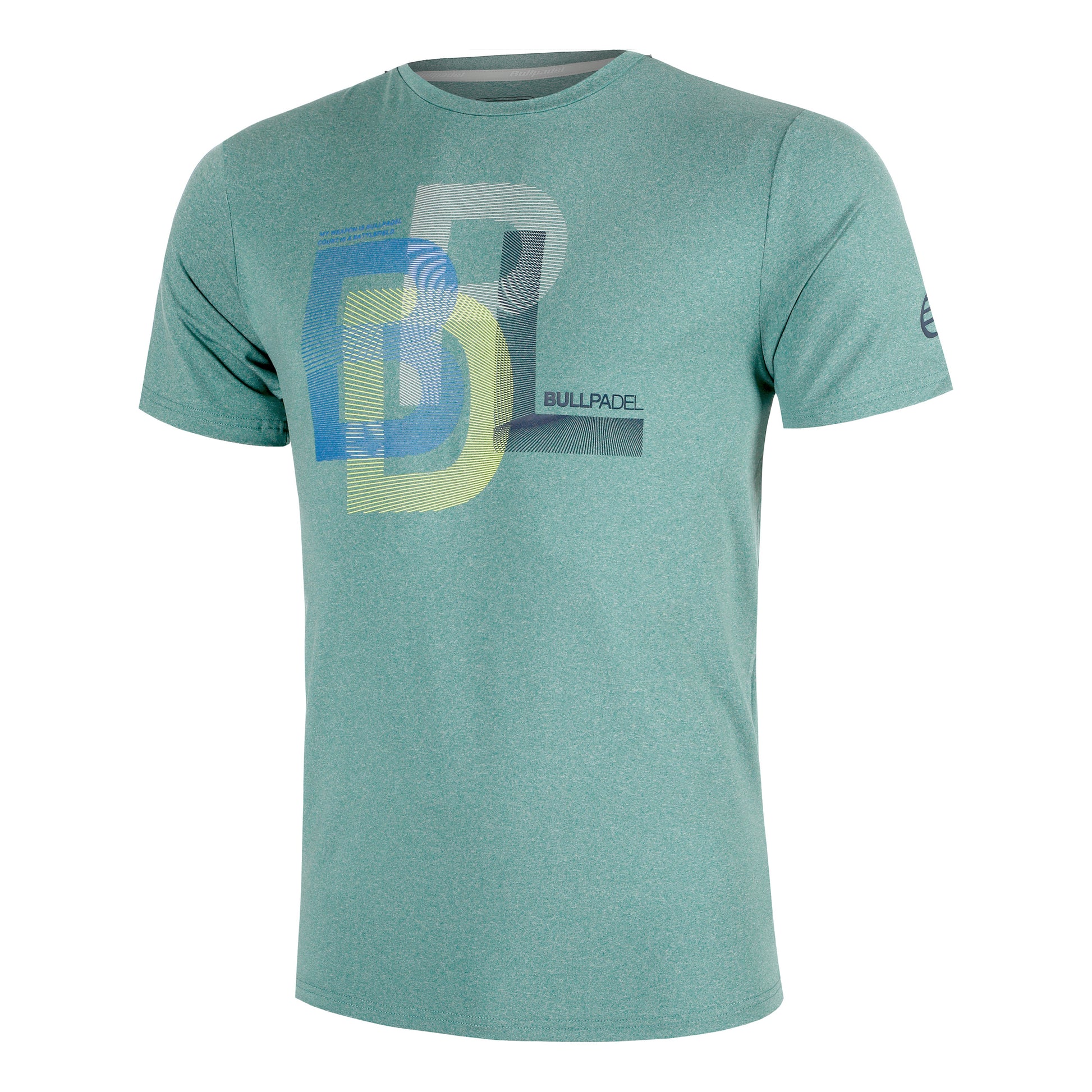 Bullpadel Bebas Camiseta De Manga Corta Hombres-Verde