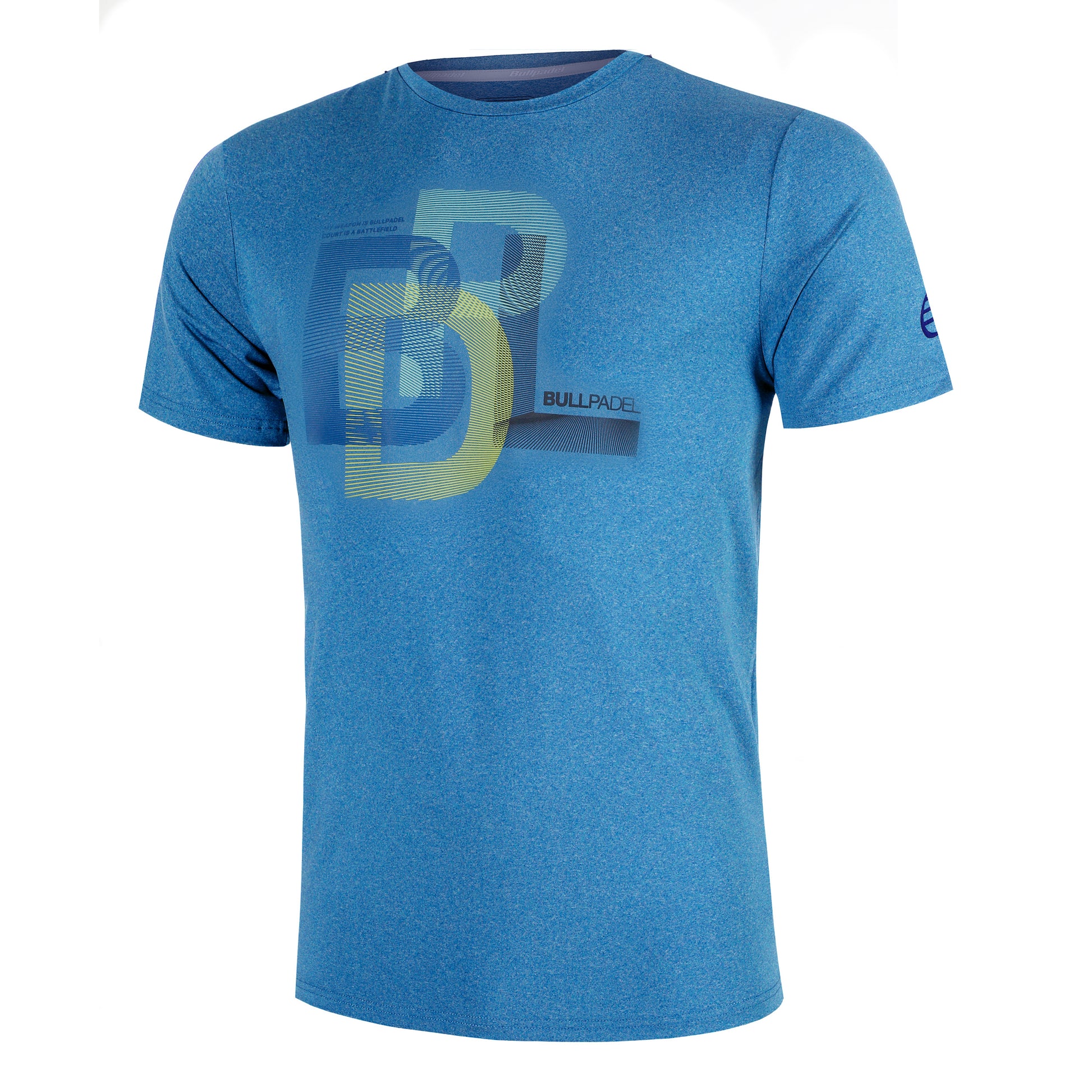 Bullpadel Bebas Camiseta De Manga Corta Hombres-Azul