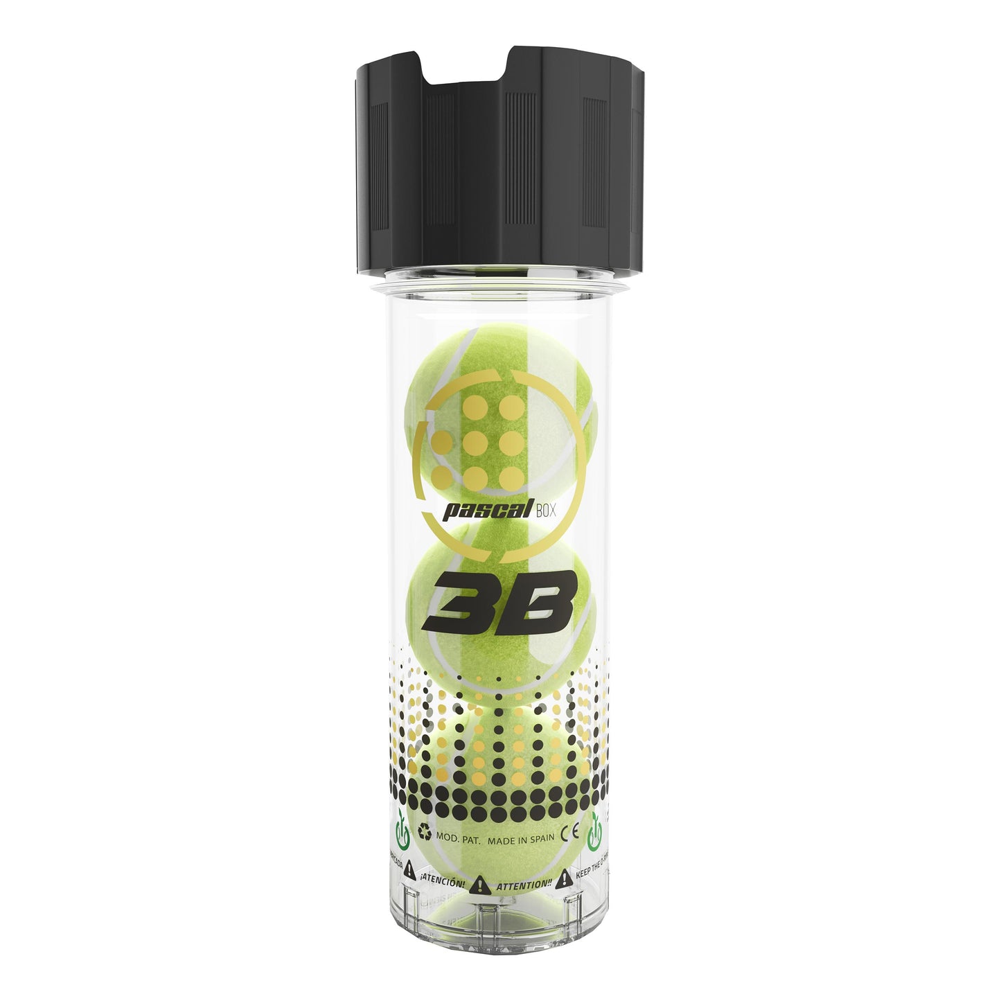 Bullpadel Generador De Aire Comprimido-Negro