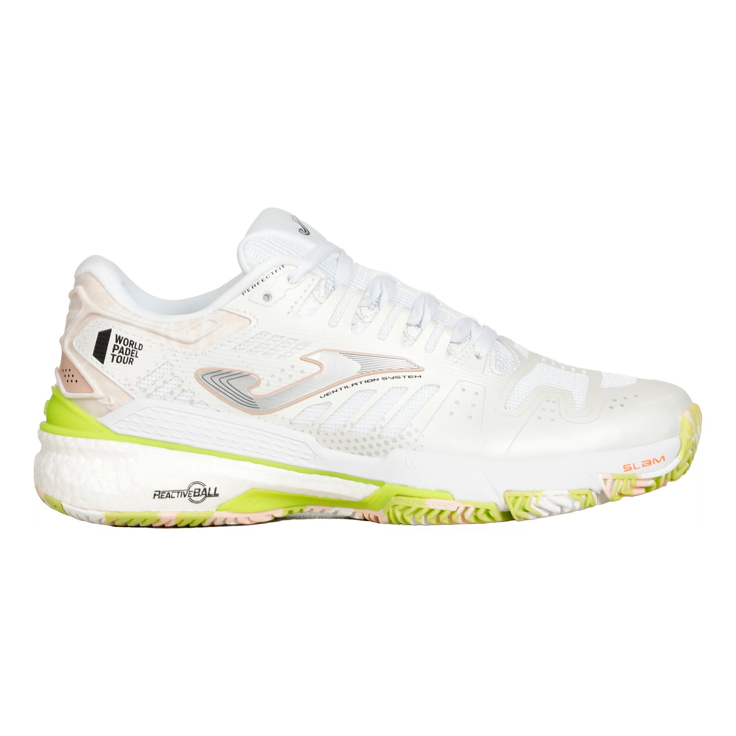 Joma Slam Zapatilla de pádel Mujeres - blanco, rosa