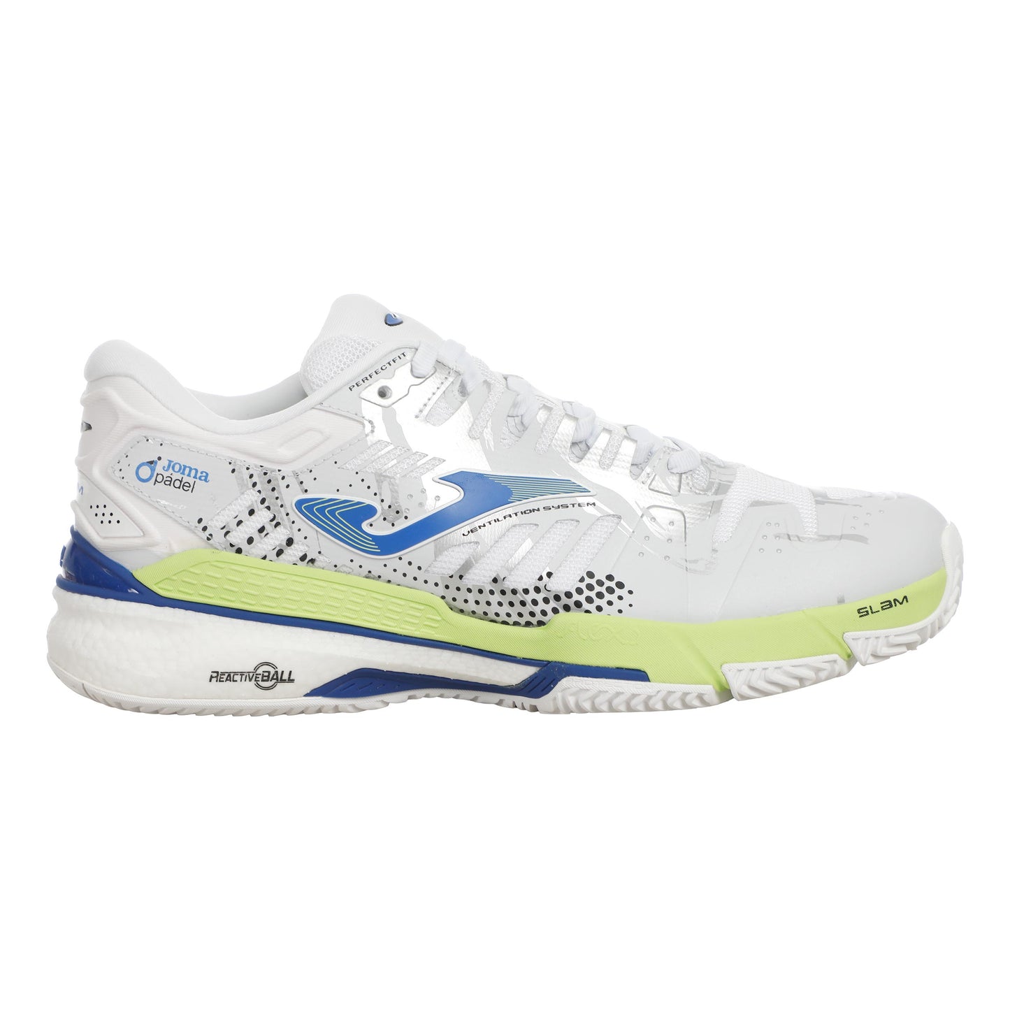 Joma Slam  Zapatilla de pádel Hombres - amarillo limón