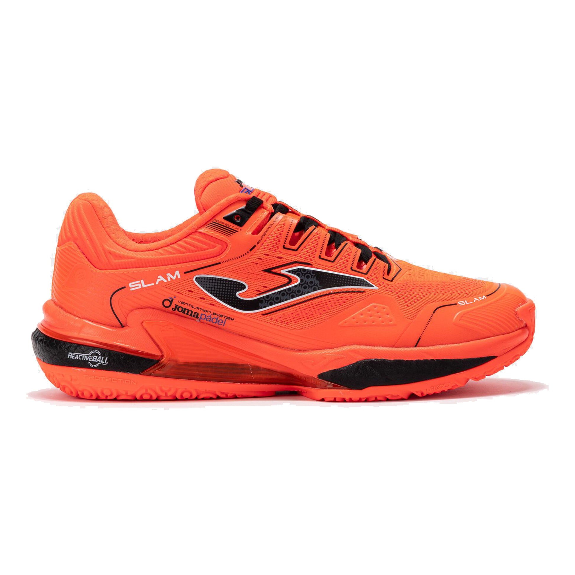 Joma Slam  Zapatilla de pádel Hombres - coral, negro