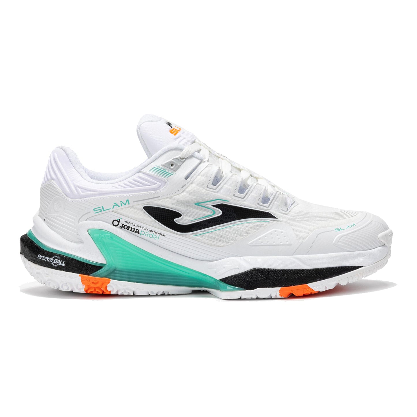 Joma Slam  Zapatilla de pádel Hombres - blanco, negro