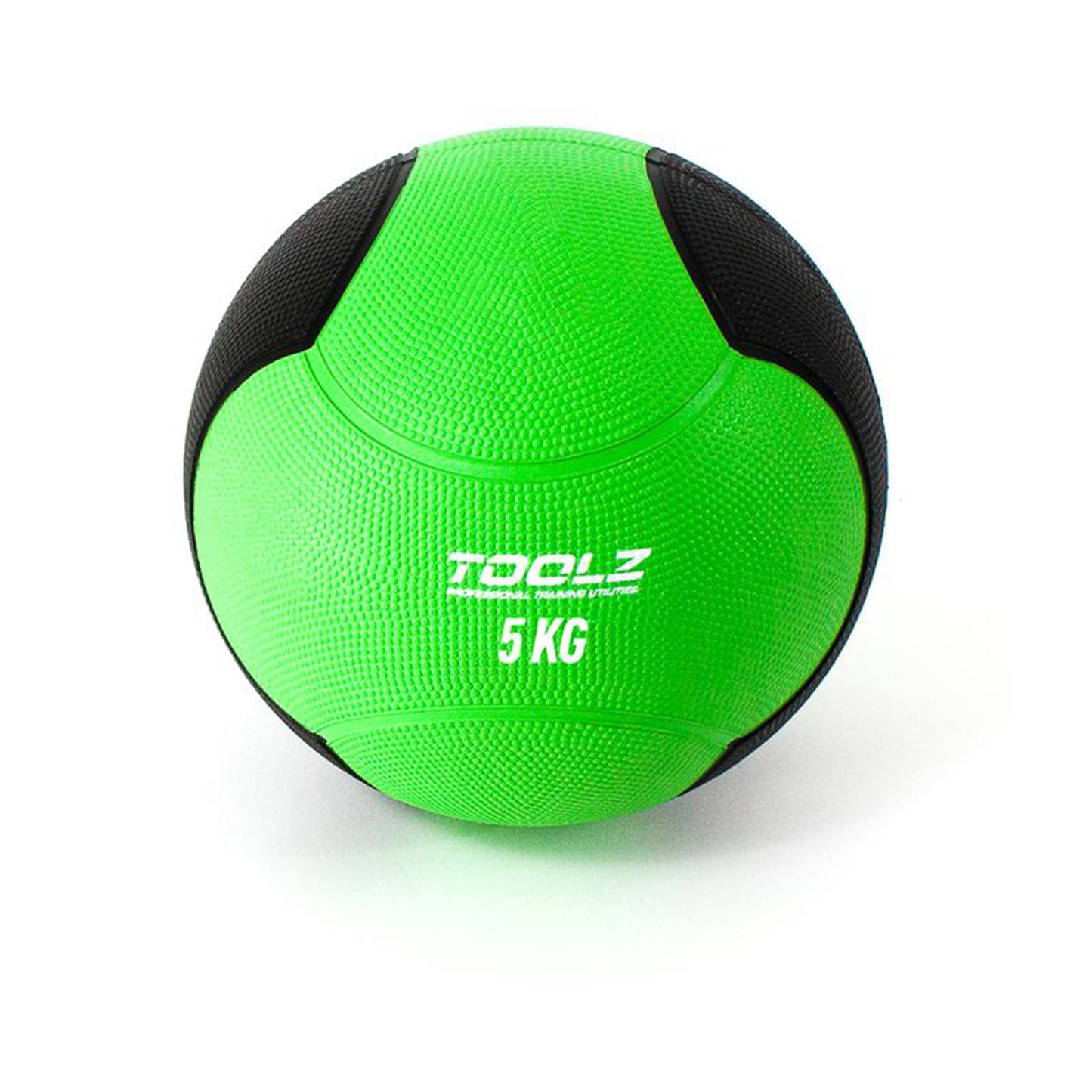 TOOLZ 5kg Balón Medicinal-Verde,Negro