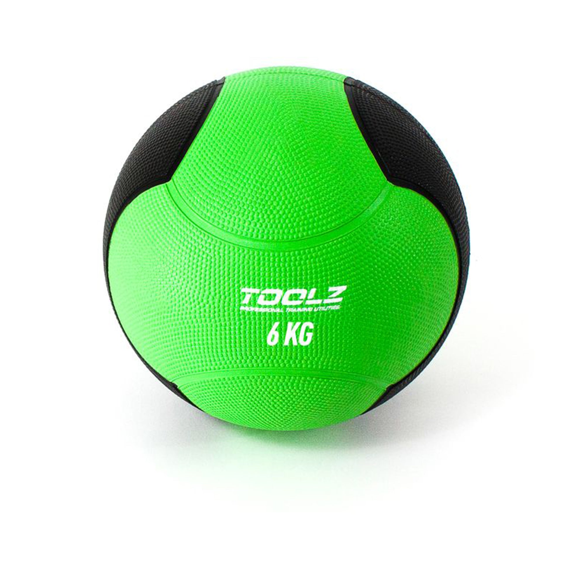 TOOLZ 6kg Balón Medicinal-Verde,Negro
