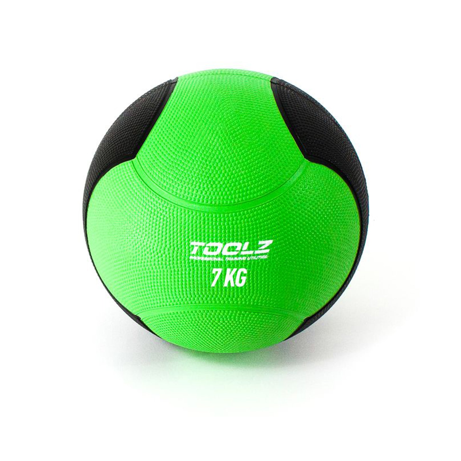 TOOLZ 7kg Balón Medicinal-Verde,Negro
