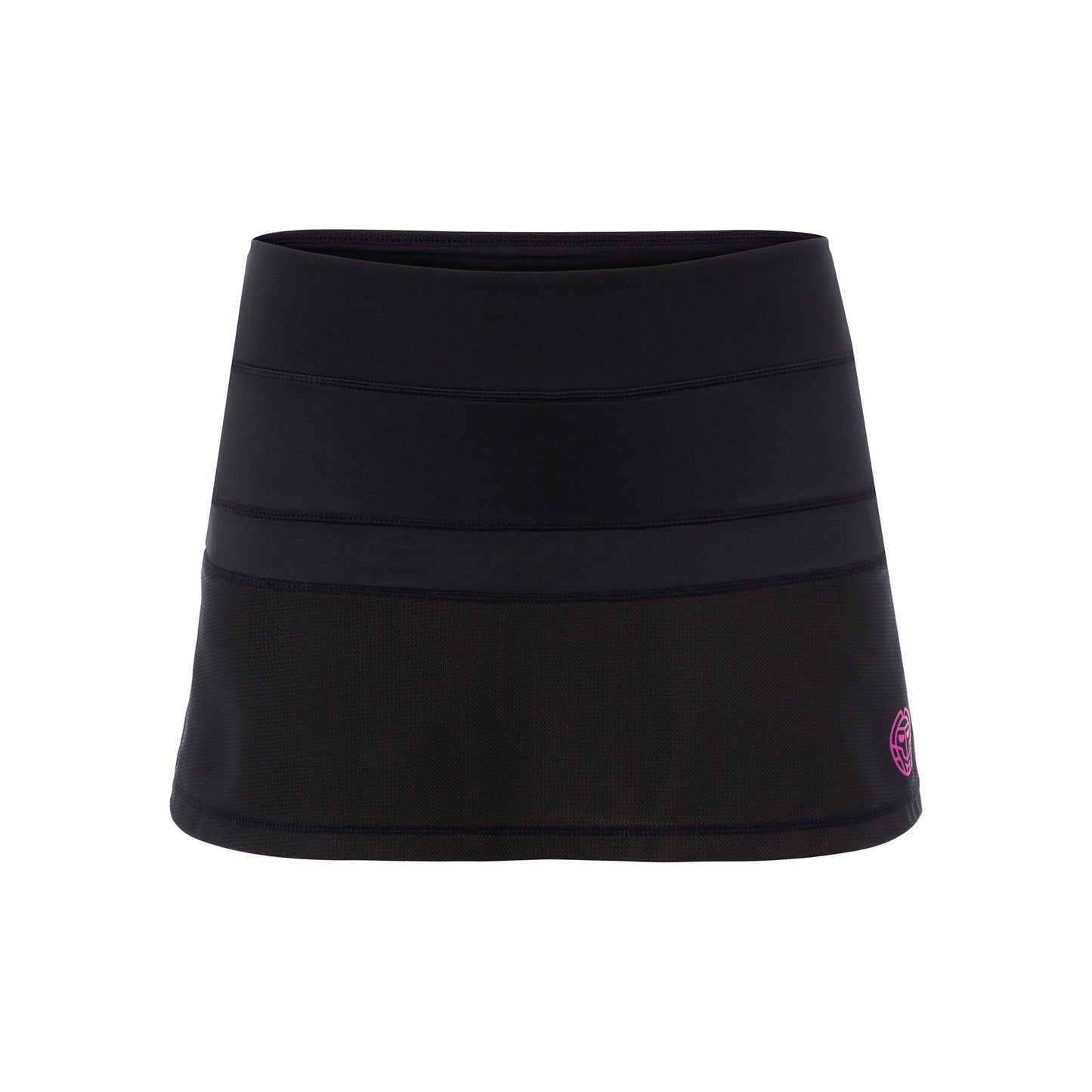 BIDI BADU Ines Tech Falda Mujeres-Negro,Rosa