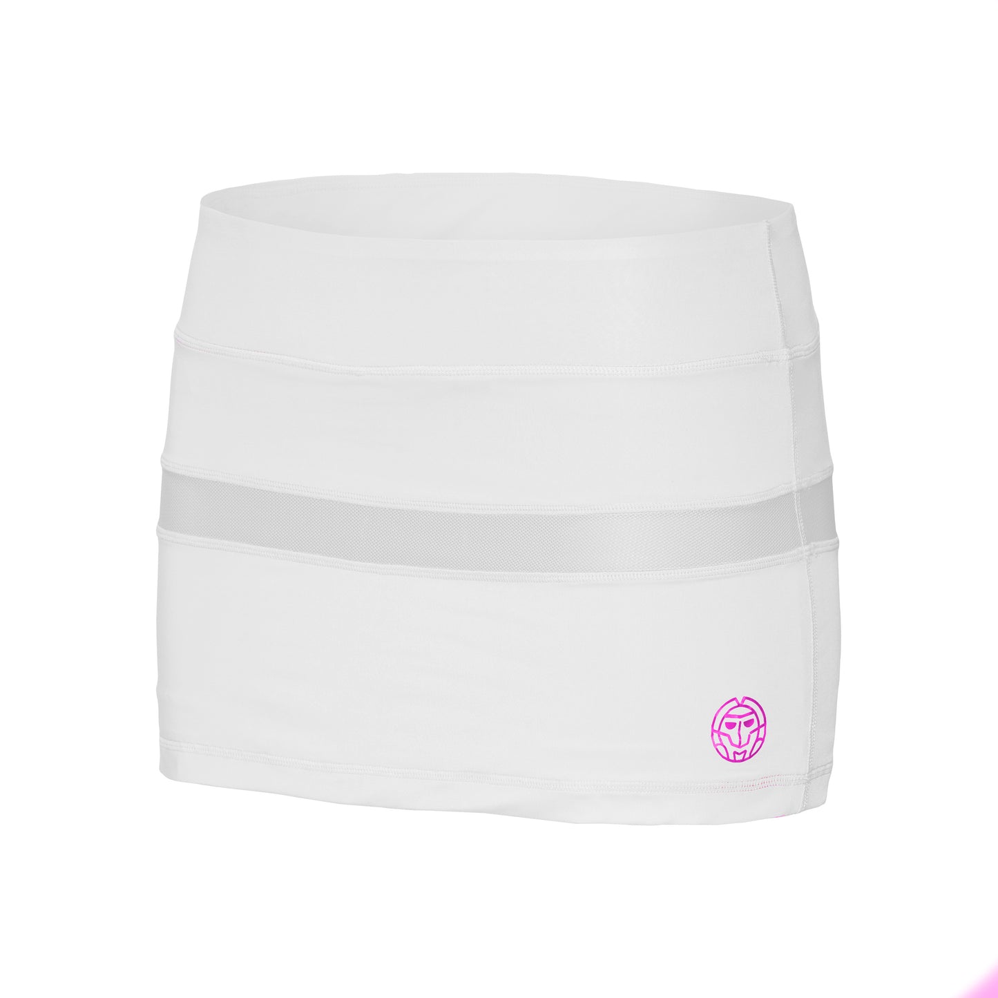 BIDI BADU Ines Tech Falda Mujeres-Blanco,Rosa