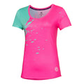 Amari Tech Round-Neck Camiseta de manga corta Mujeres - rosa, mint