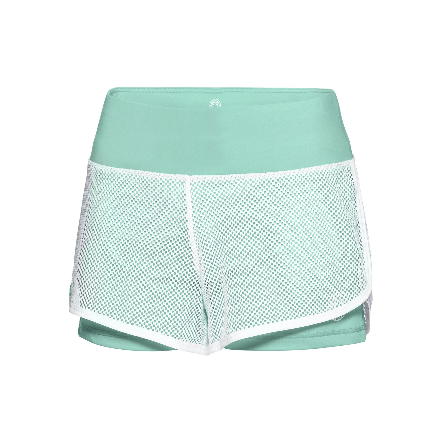 BIDI BADU Efia Tech (2in1) Shorts Mujeres-Mint,Blanco